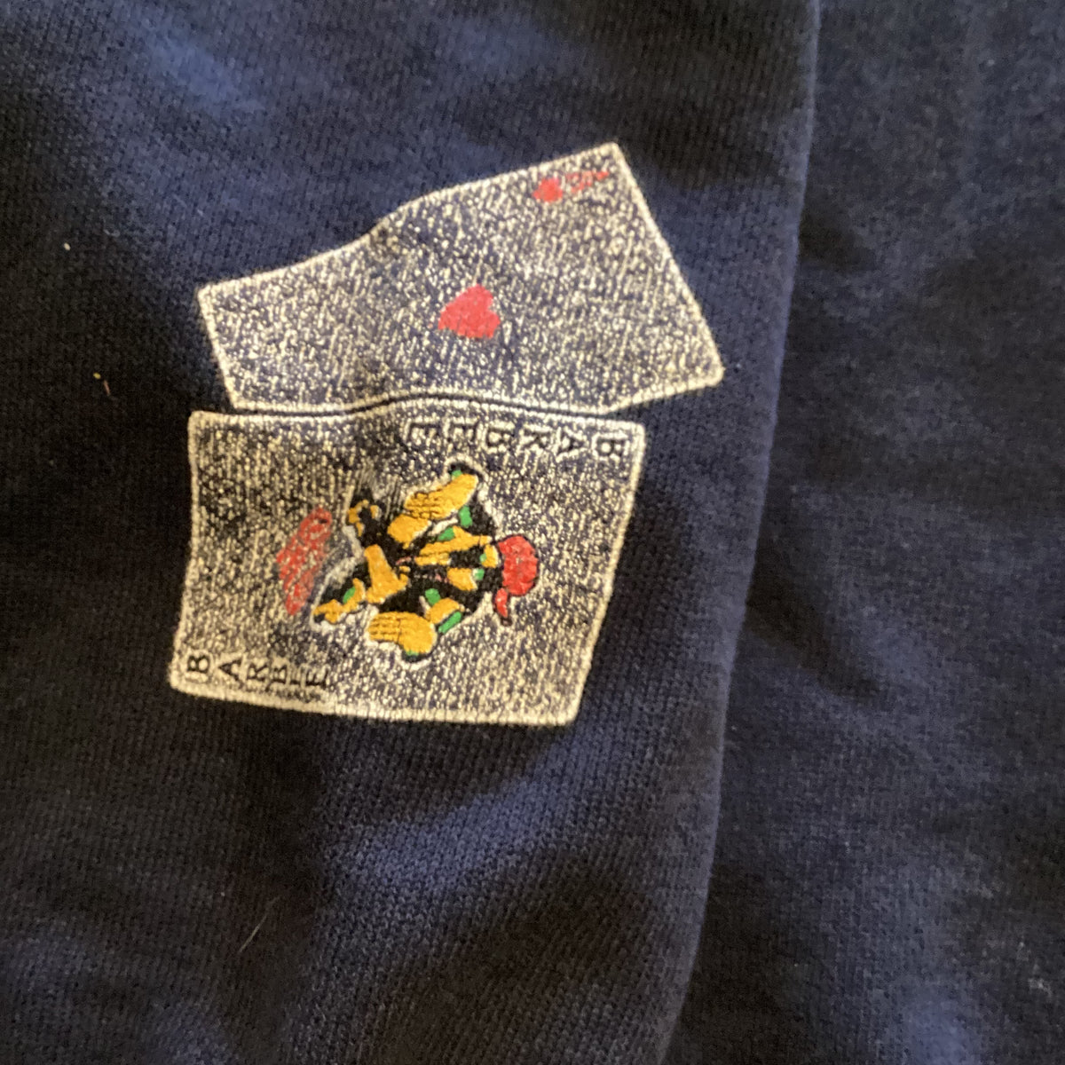 Vintage Ray Barbee "Powell Peralta Skateboards" Raglan Crewneck