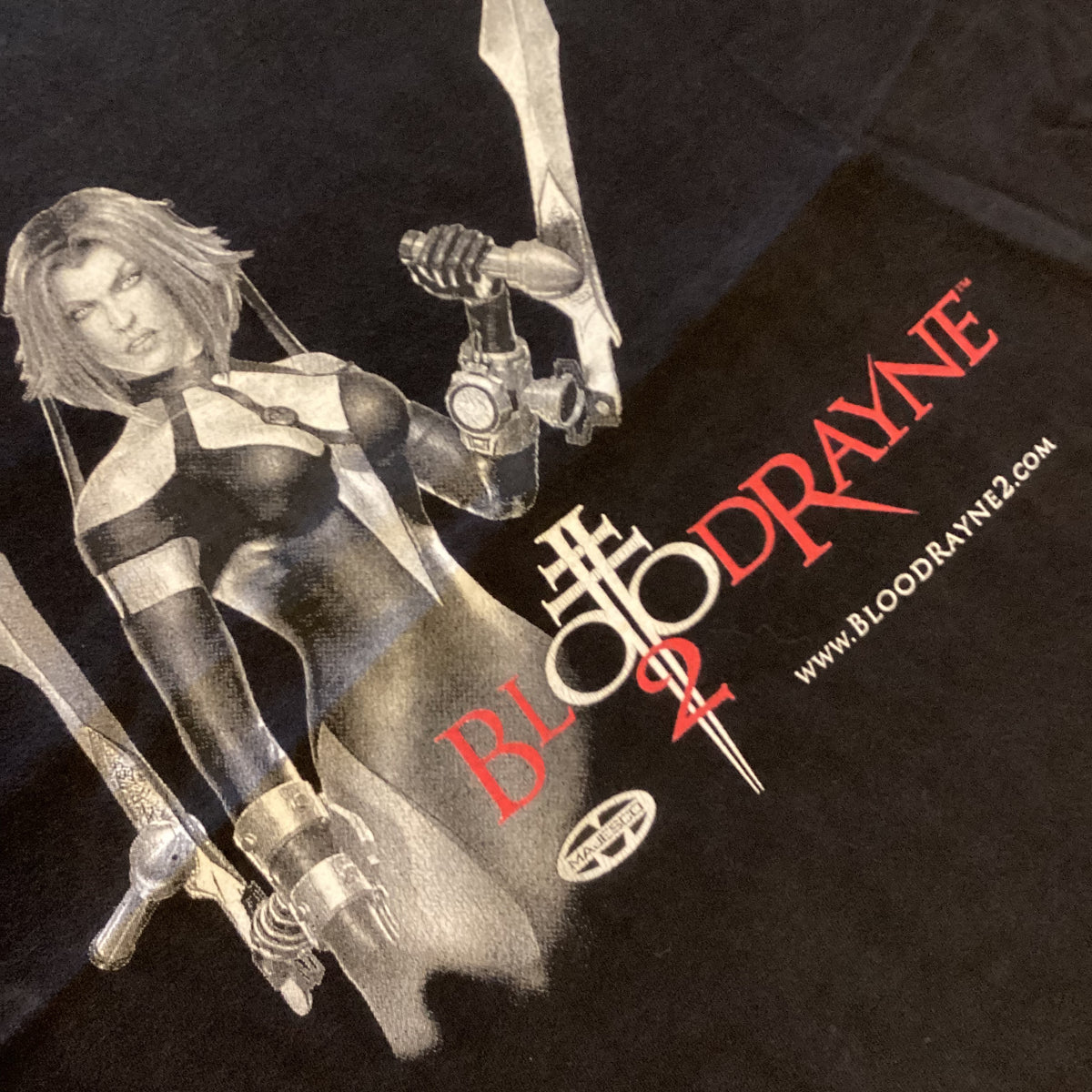 Vintage BloodRayne 2 "MTV Headbangers Ball" Promotional T-Shirt