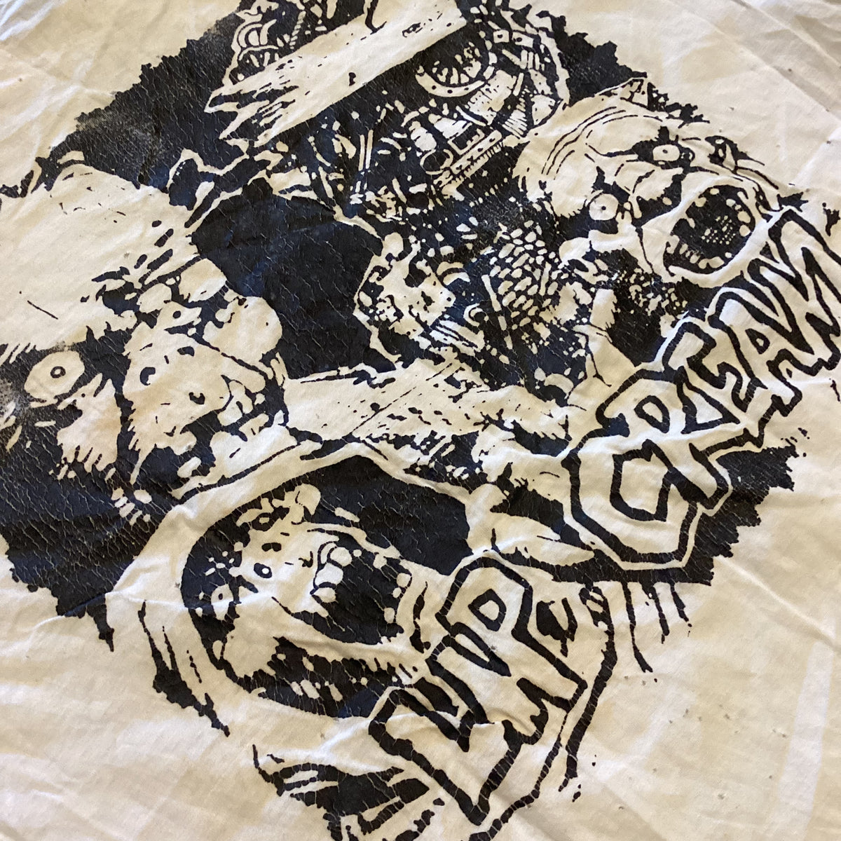 Vintage Lip Cream "Thrash Till Death" ONI Records T-Shirt