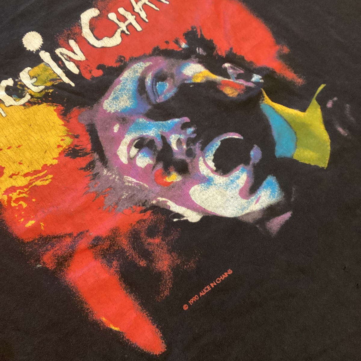 Vintage Alice In Chains "Facelift" '91 Tour T-Shirt