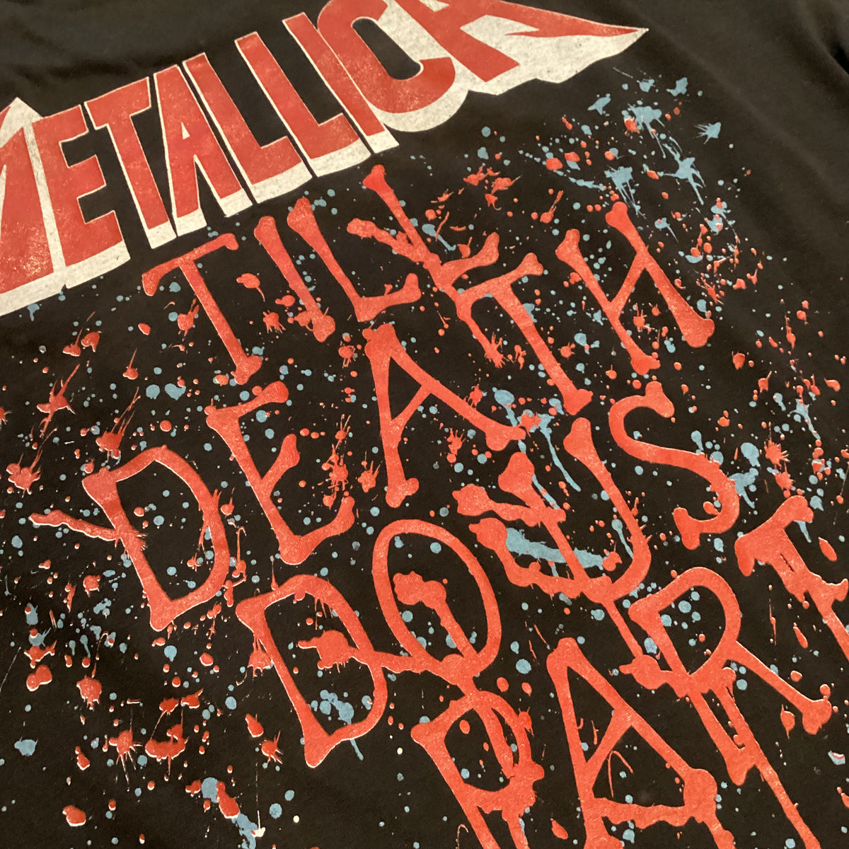 Vintage Metallica Rules! "Till Death Do Us Part" T-Shirt