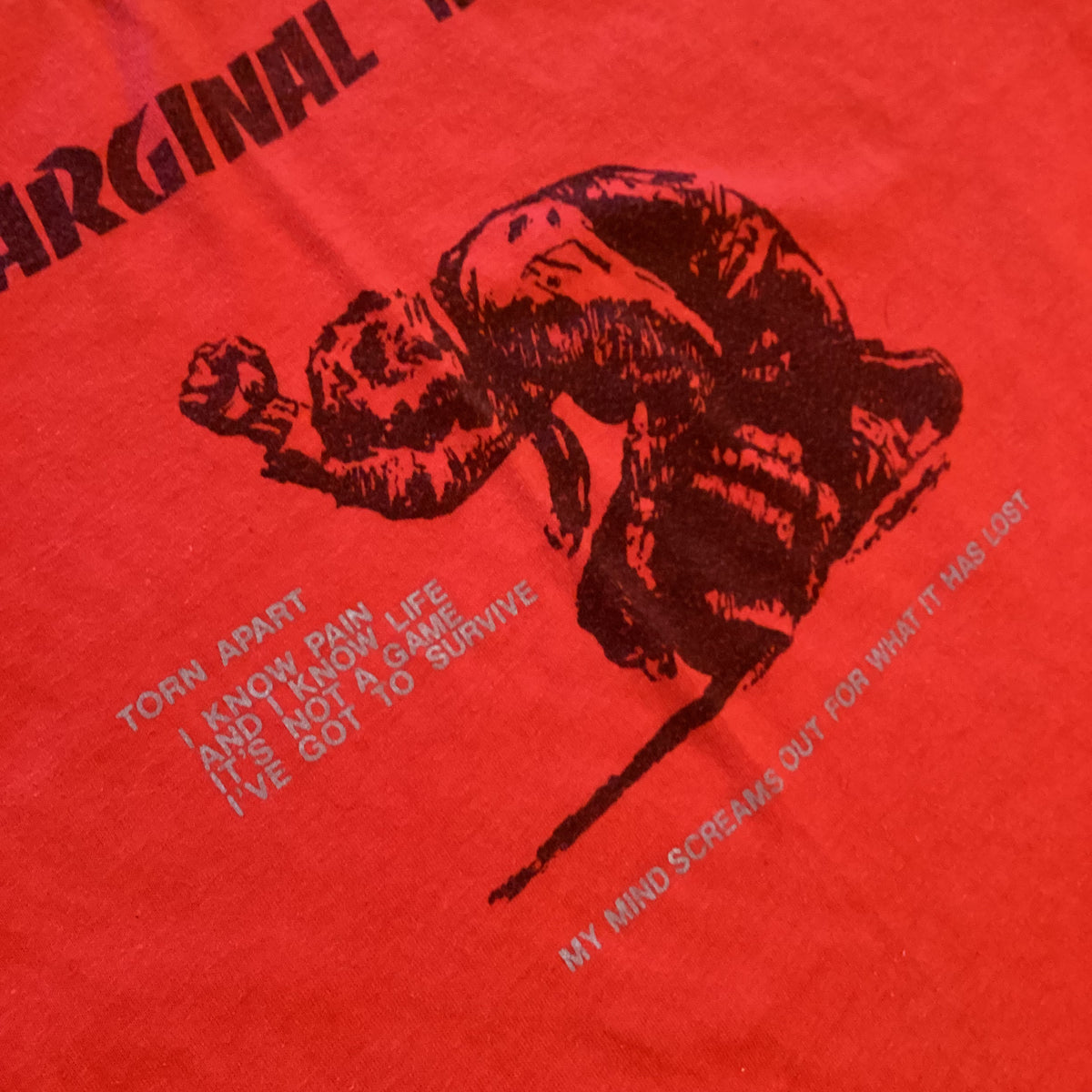 Vintage Marginal Man "Torn Apart" T-Shirt - jointcustodydc