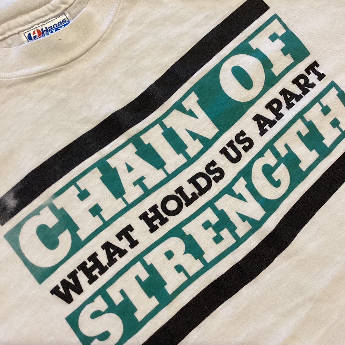 Vintage Chain Of Strength "What Holds Us Apart" T-Shirt