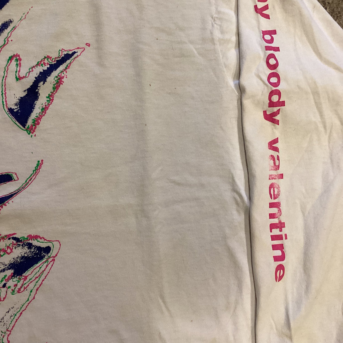 Vintage My Bloody Valentine "Glider" Creation Records Long Sleeve Shirt - jointcustodydc