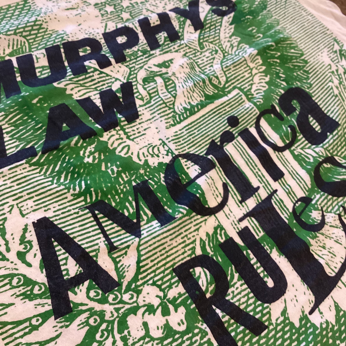 Vintage Murphys Law "America Rules" T-Shirt