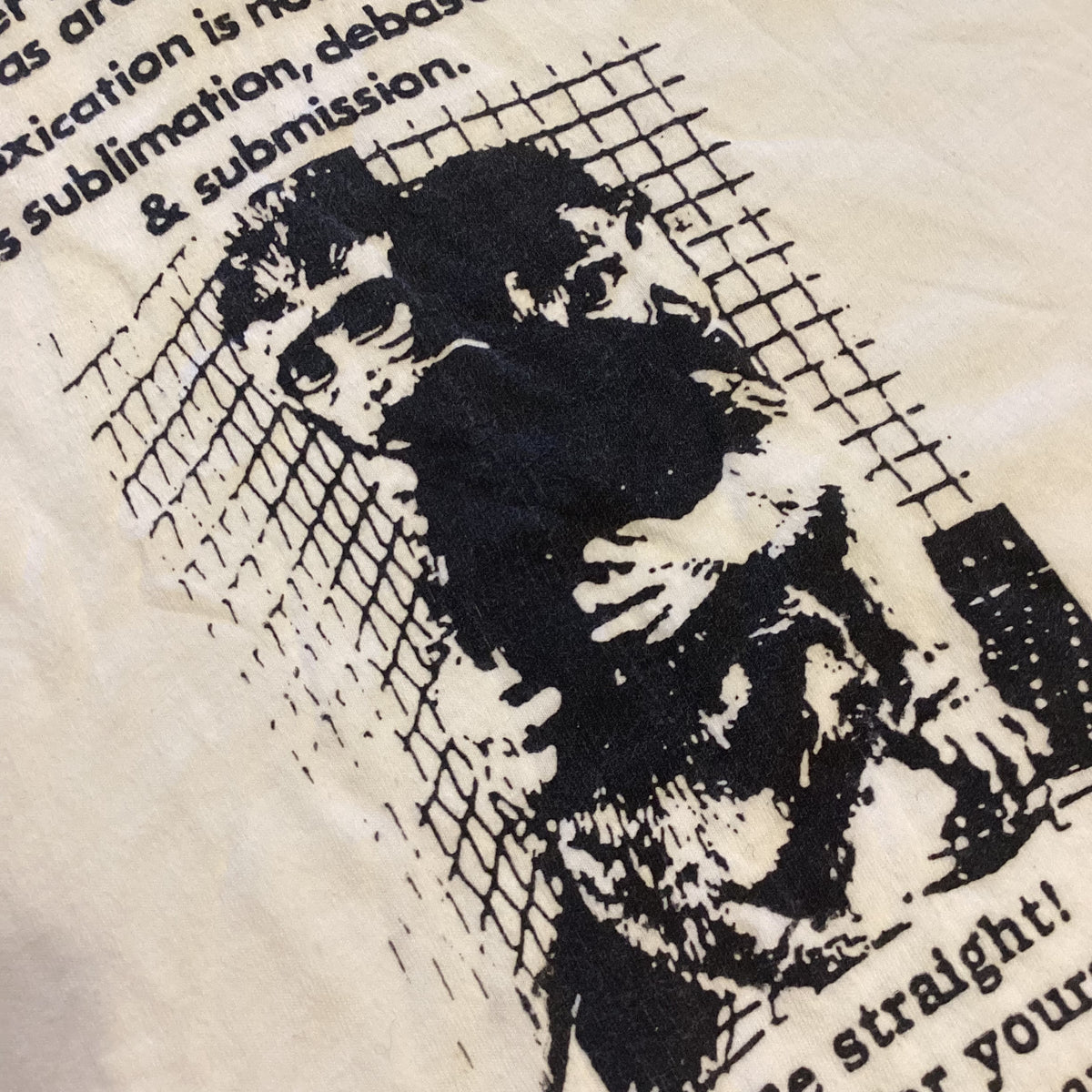 Vintage Be Straight "Animal Testing" T-Shirt