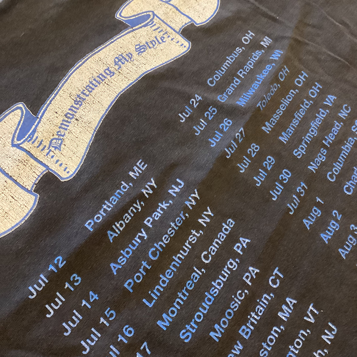 Vintage Madball "Demonstrating My Style Gear" T-Shirt