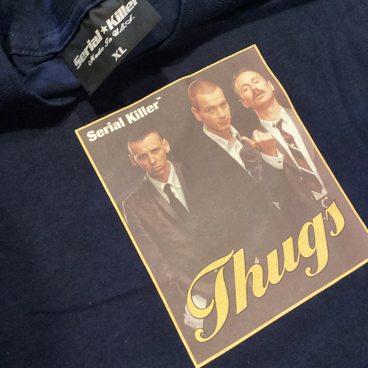 Vintage SERIAL KILLER "Trainspotting" THUGS T-Shirt
