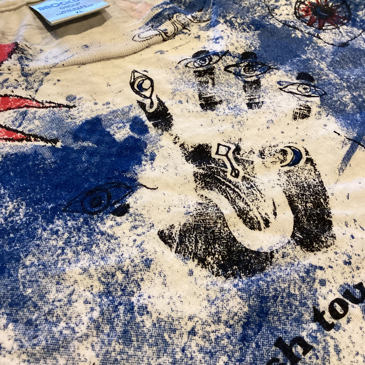 Vintage The Cure "Wish" AOP '92 Tour T-Shirt