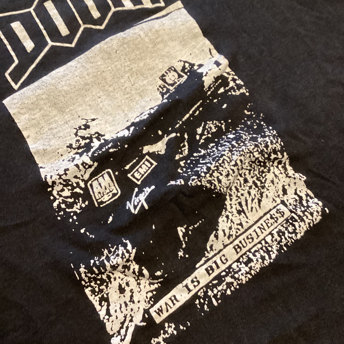 Vintage Doom "War Is Big Business" Burning Spirits T-Shirt