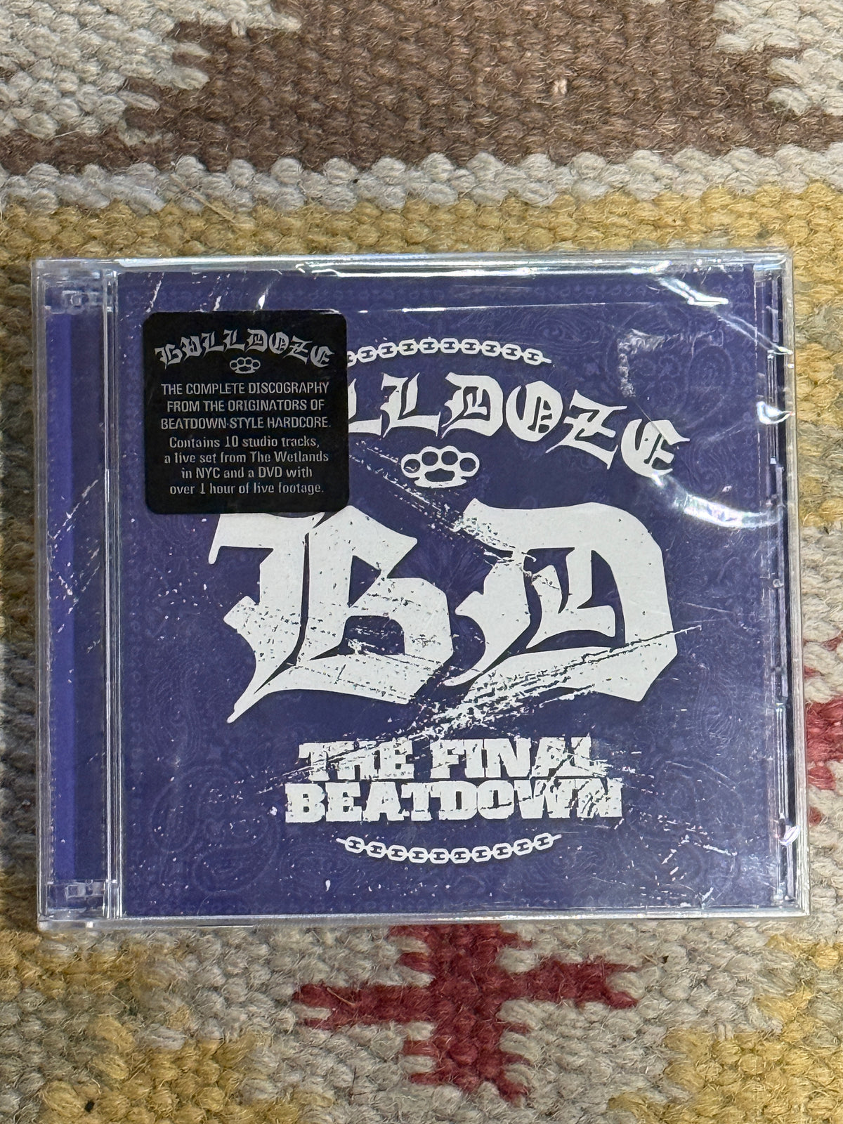 Vintage Bulldoze "The Final Beatdown" Trip Machine Laboratories 2007 Sealed CD/DVD