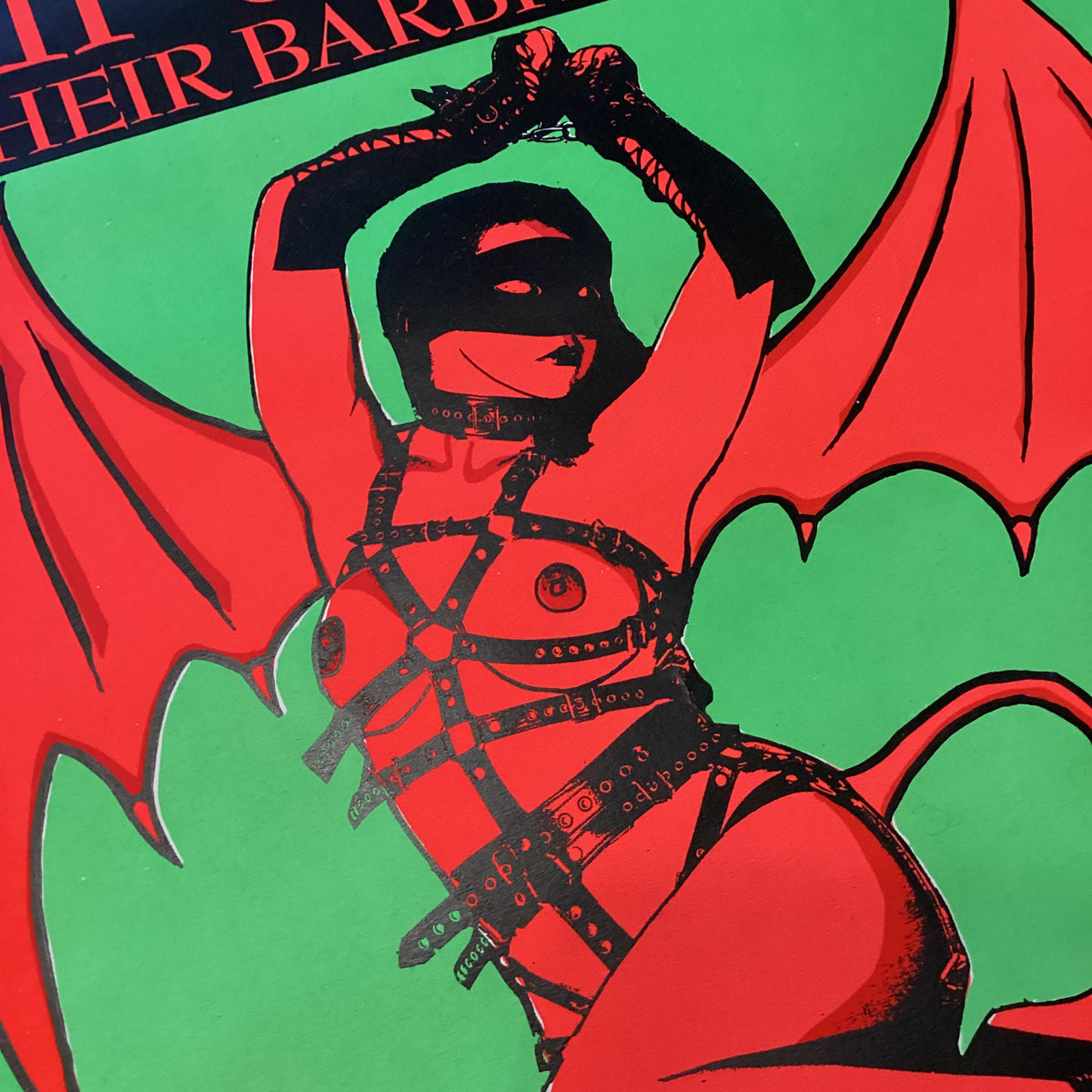 Vintage Sleep Chamber And Their Barbitchuettes &quot;MANRAY&quot; New Year&#39;s Eve Central Square, Cambridge Poster