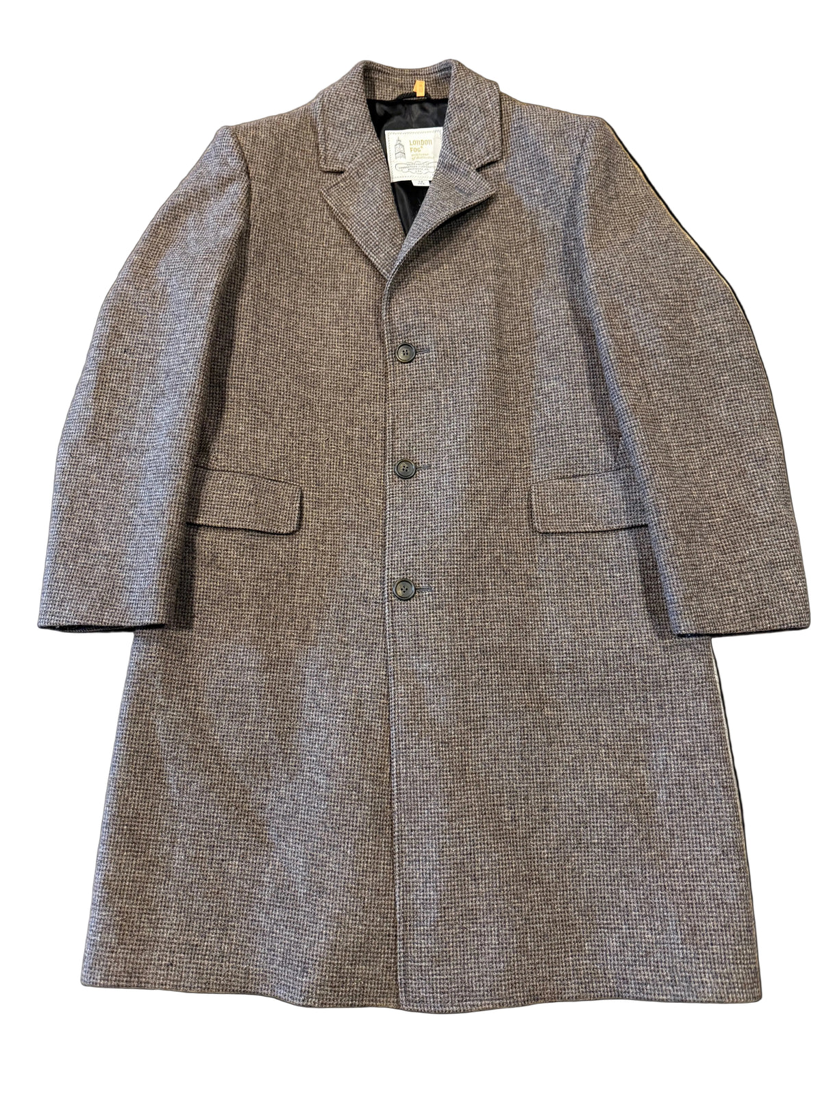 Vintage London Fog "Tweed" Trench Coat