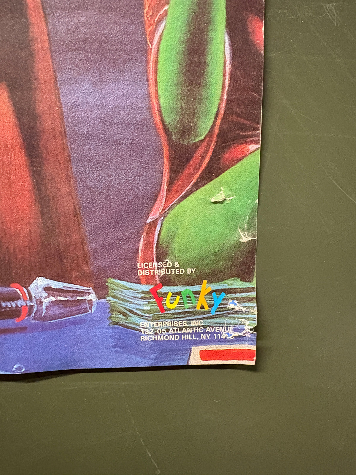 Vintage Iron Maiden "Stranger in a Strange Land" Poster