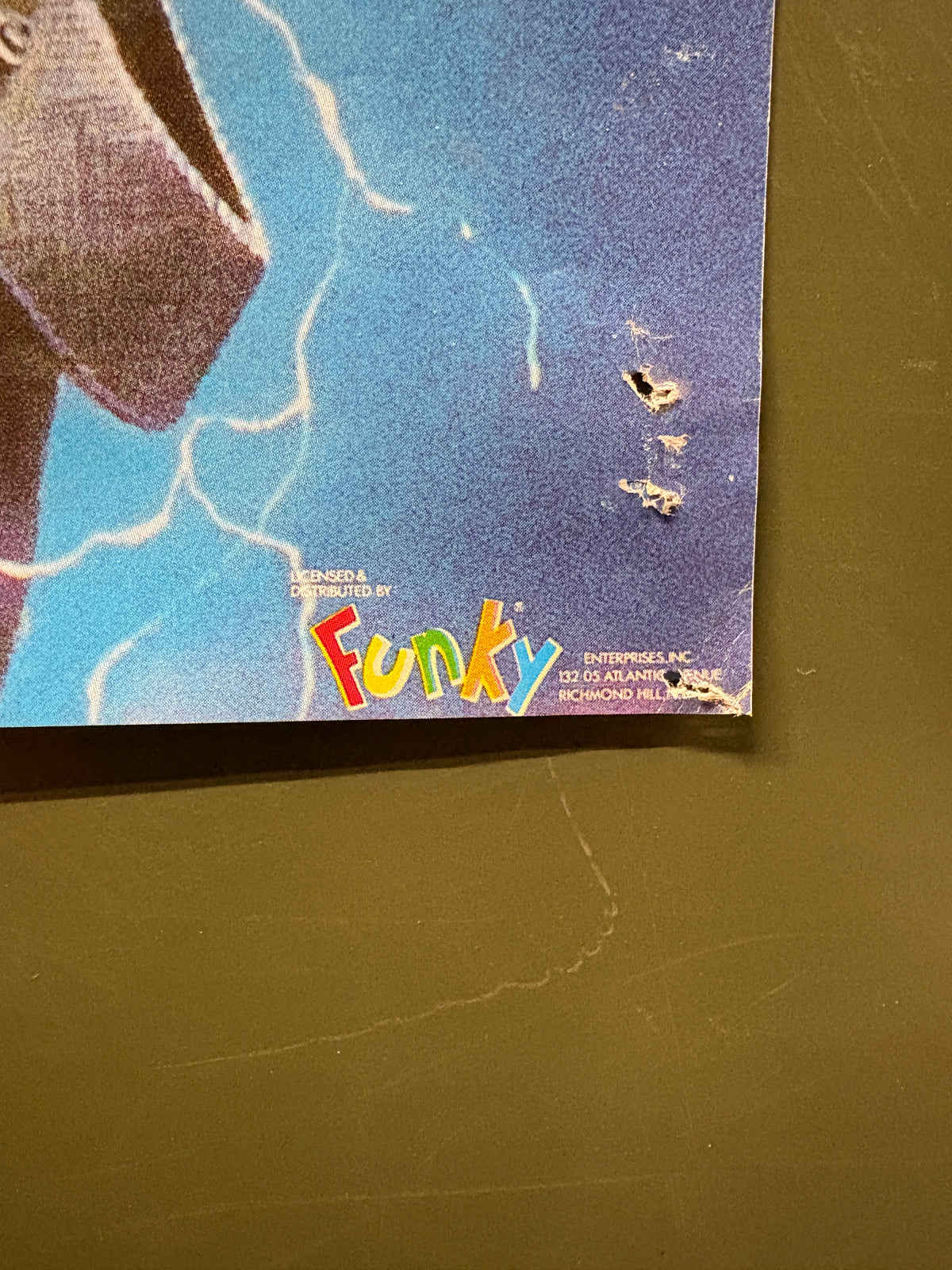 Vintage Iron Maiden "World Slavery Tour 84-85" Poster