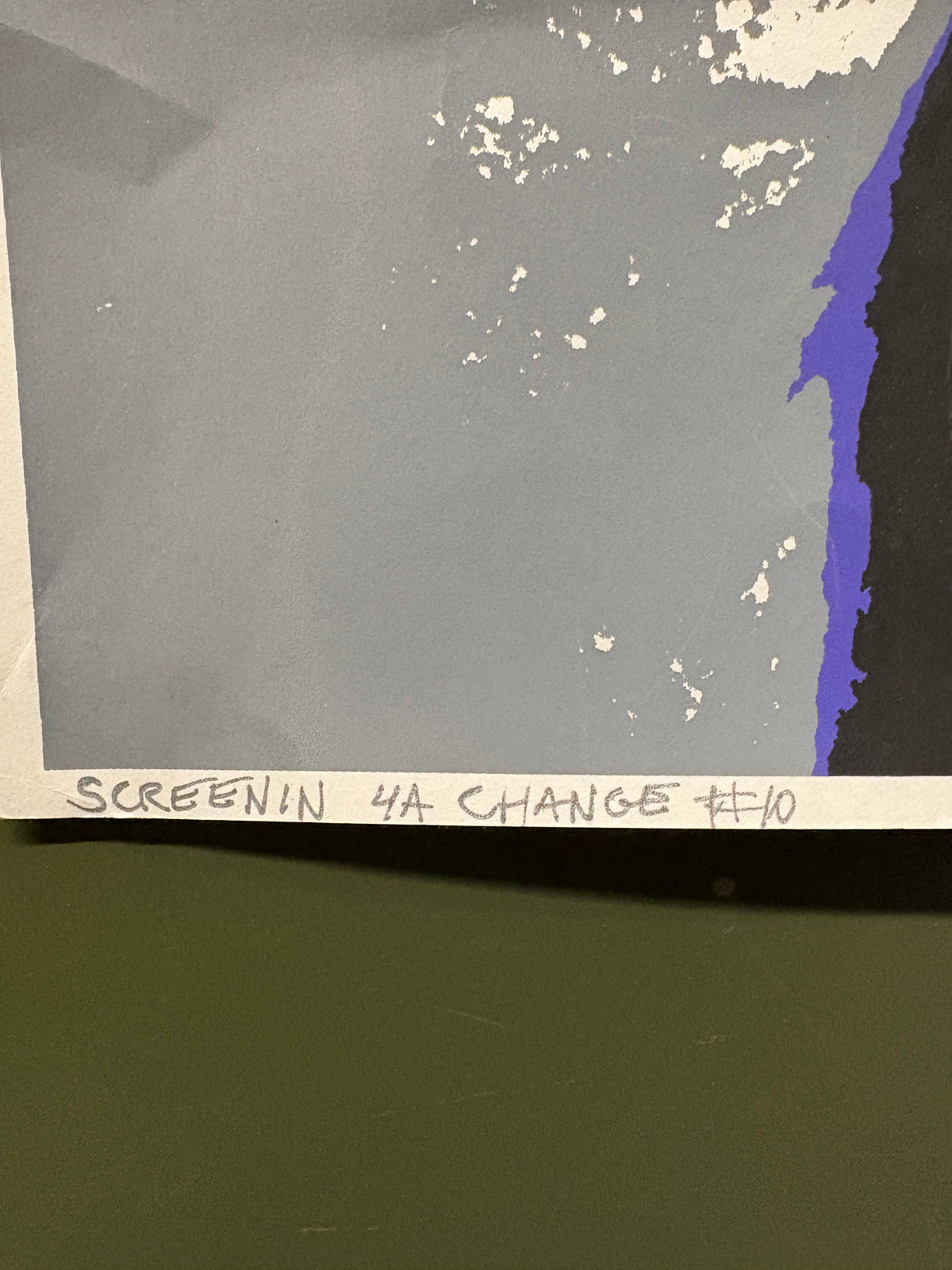 Vintage Most Precious Blood "April 8th 2005" Screenprinted Poster