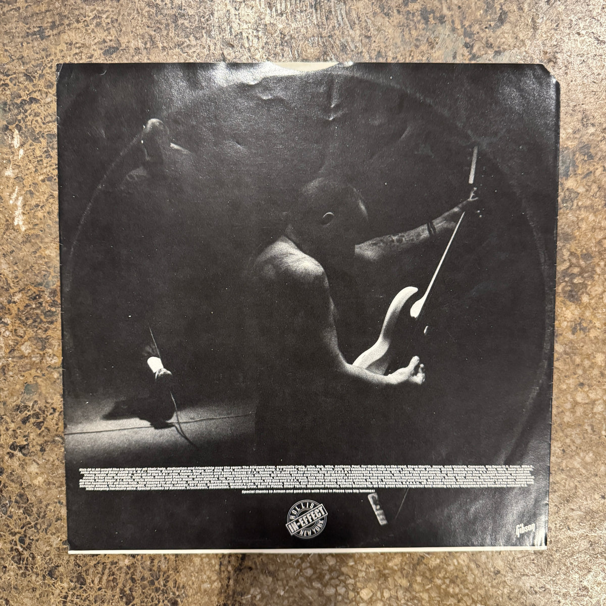 Vintage Sick Of It All "Blood, Sweat, And No Tears" In-Effect LP