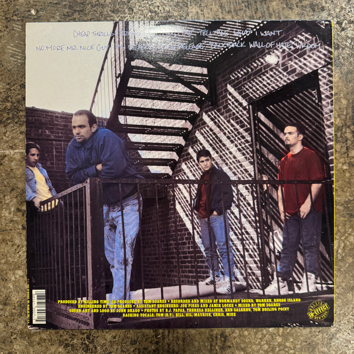 Vintage Killing Time "Brightside" In-Effect LP