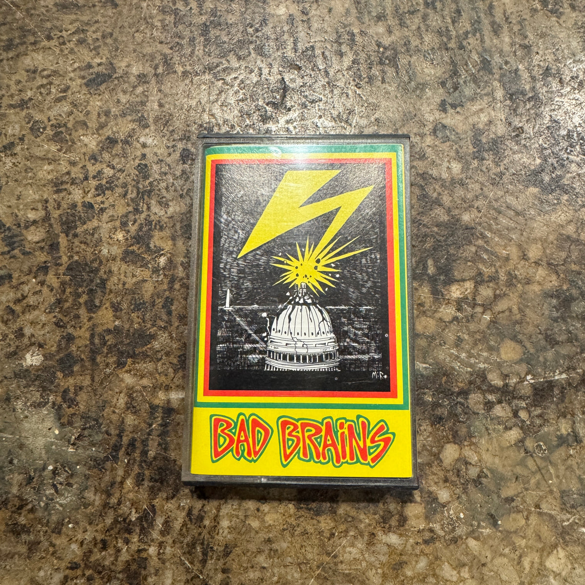Vintage Bad Brains "Bad Brains" Roir Tape Yellow