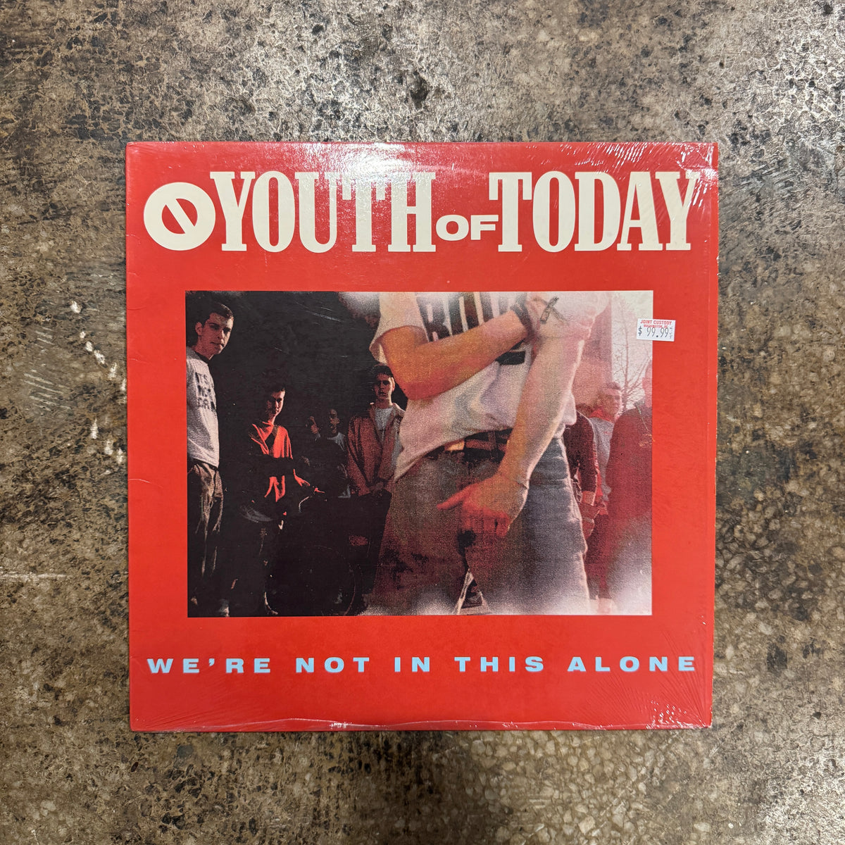 Vintage Youth Of Today "We're Not In This Alone" Caroline First Mix
