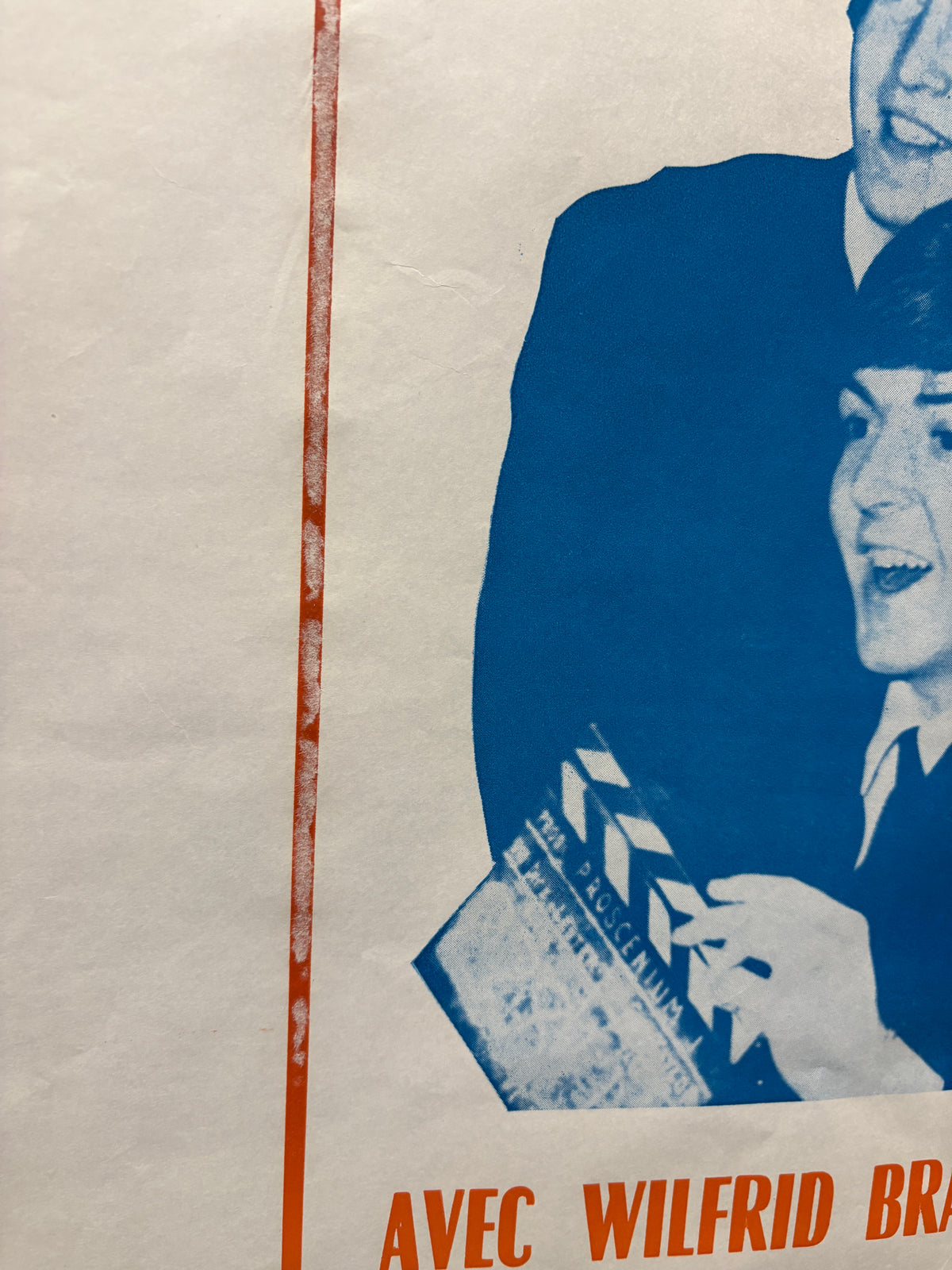 Vintage The Beatles "A Hard Day's Night" French Movie Poster