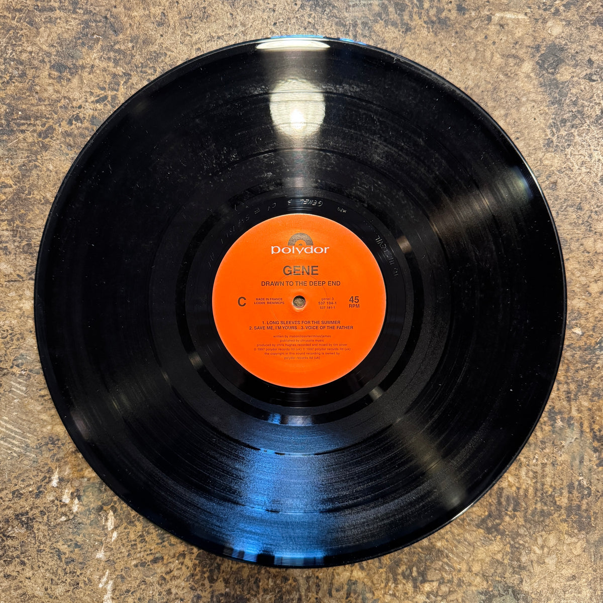 Vintage Gene "Drawn To The Deep End" Polydor Records - jointcustodydc