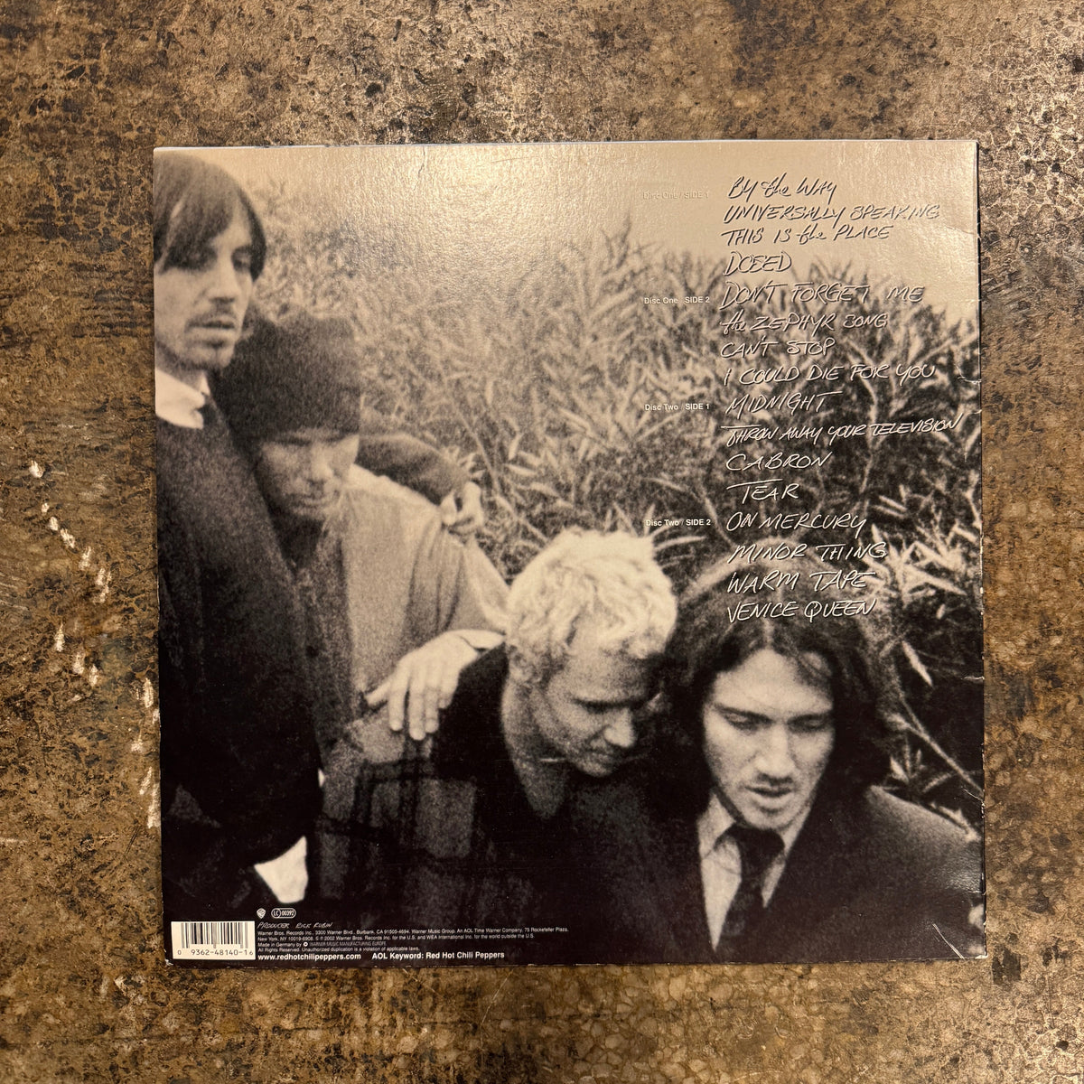 Vintage Red Hot Chili Peppers "By The Way" 2002 European Warner Bros