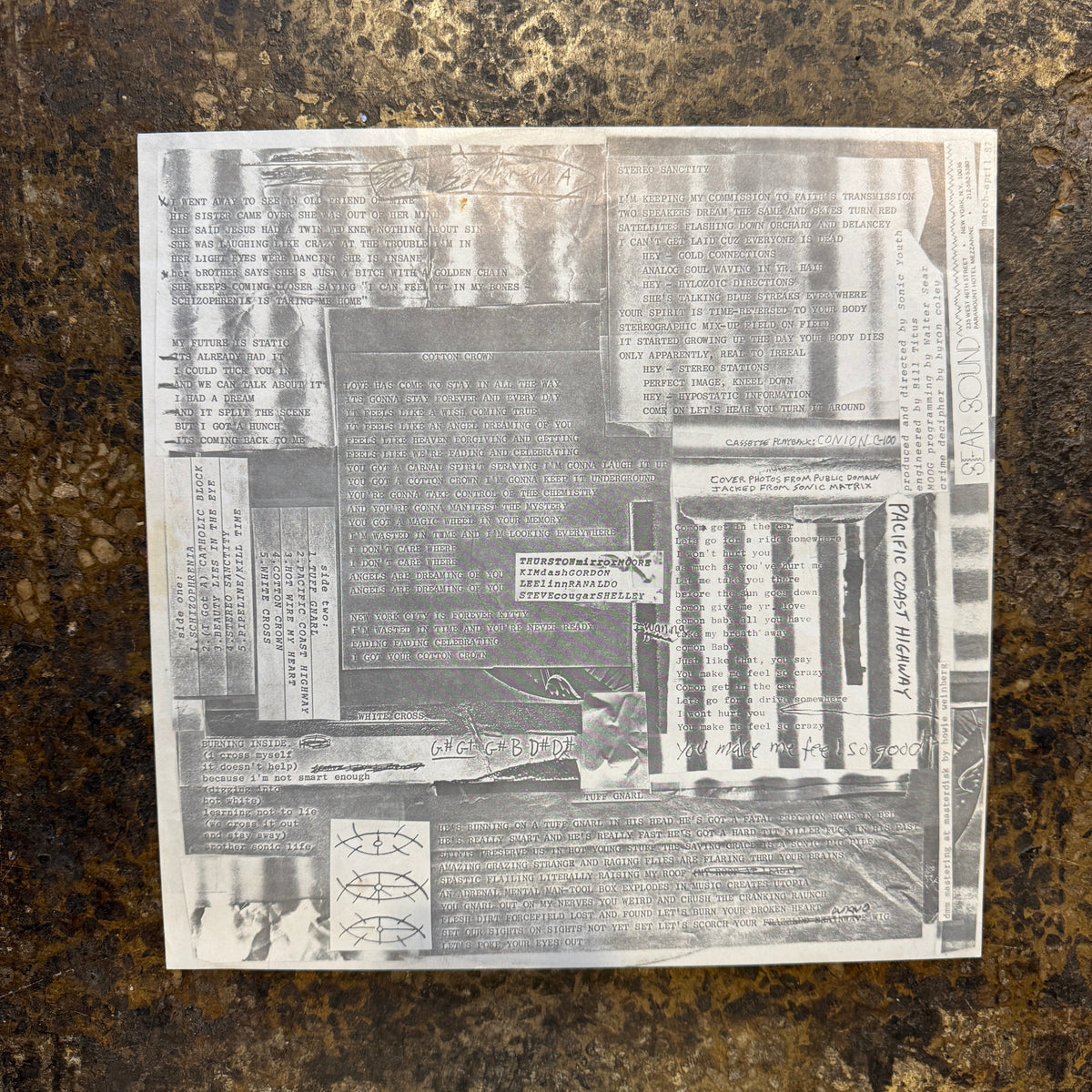 Vintage Sonic Youth "Sister" First Press SST LP