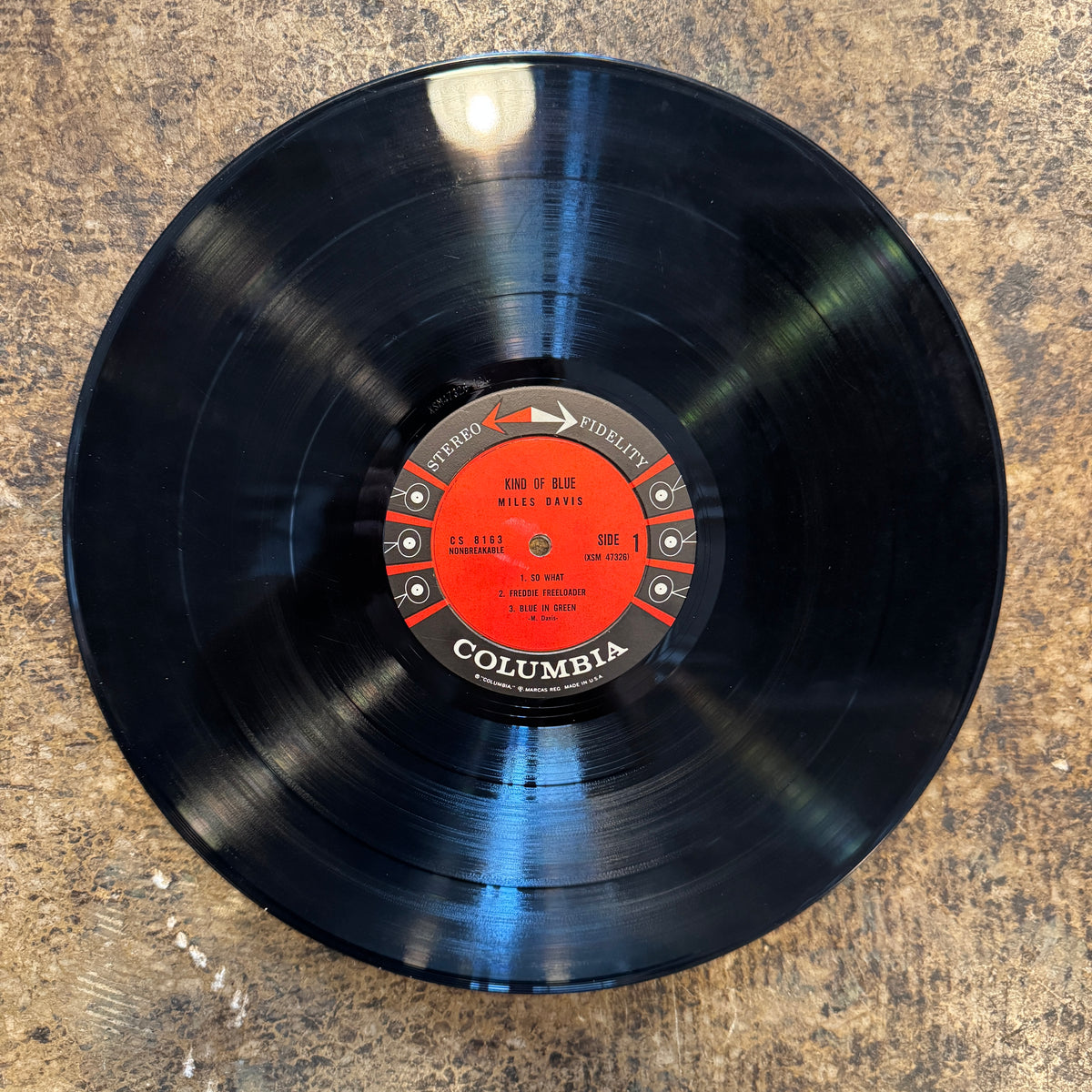 Vintage Miles Davis "Kind Of Blue" 1959