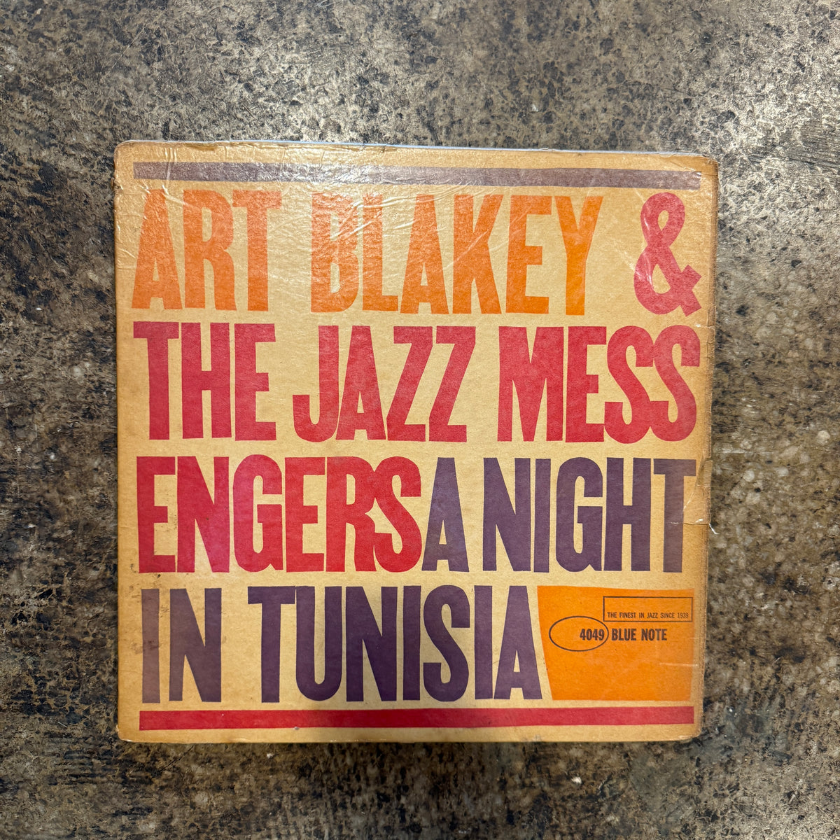 Vintage Art Blakey & The Jazz Messengers "A Night In Tunisia" Mono Blue Note
