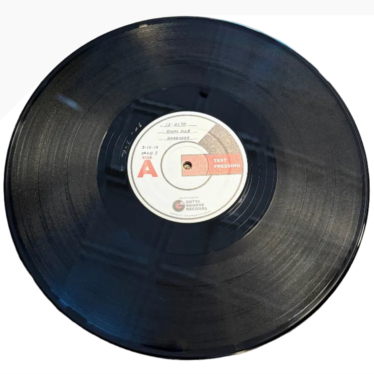 The Rival Mob "Hardcore For Hardcore" 12" Test Press Six Feet Under Records