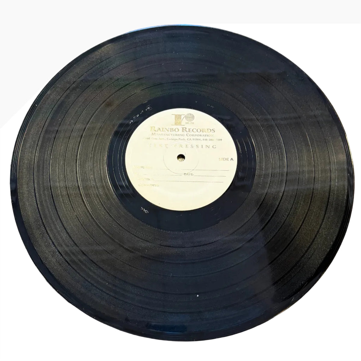 The Rival Mob "Mob Justice" 12" Test Press Revelation Records