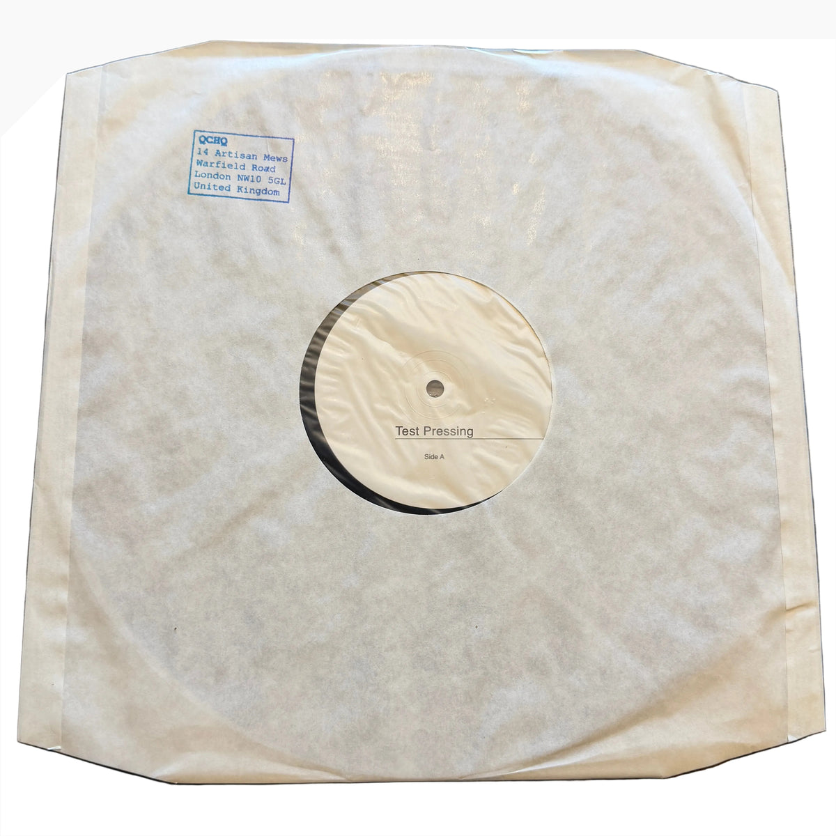 The Rival Mob "Hardcore For Hardcore" 12" Test Press Quality Control Records