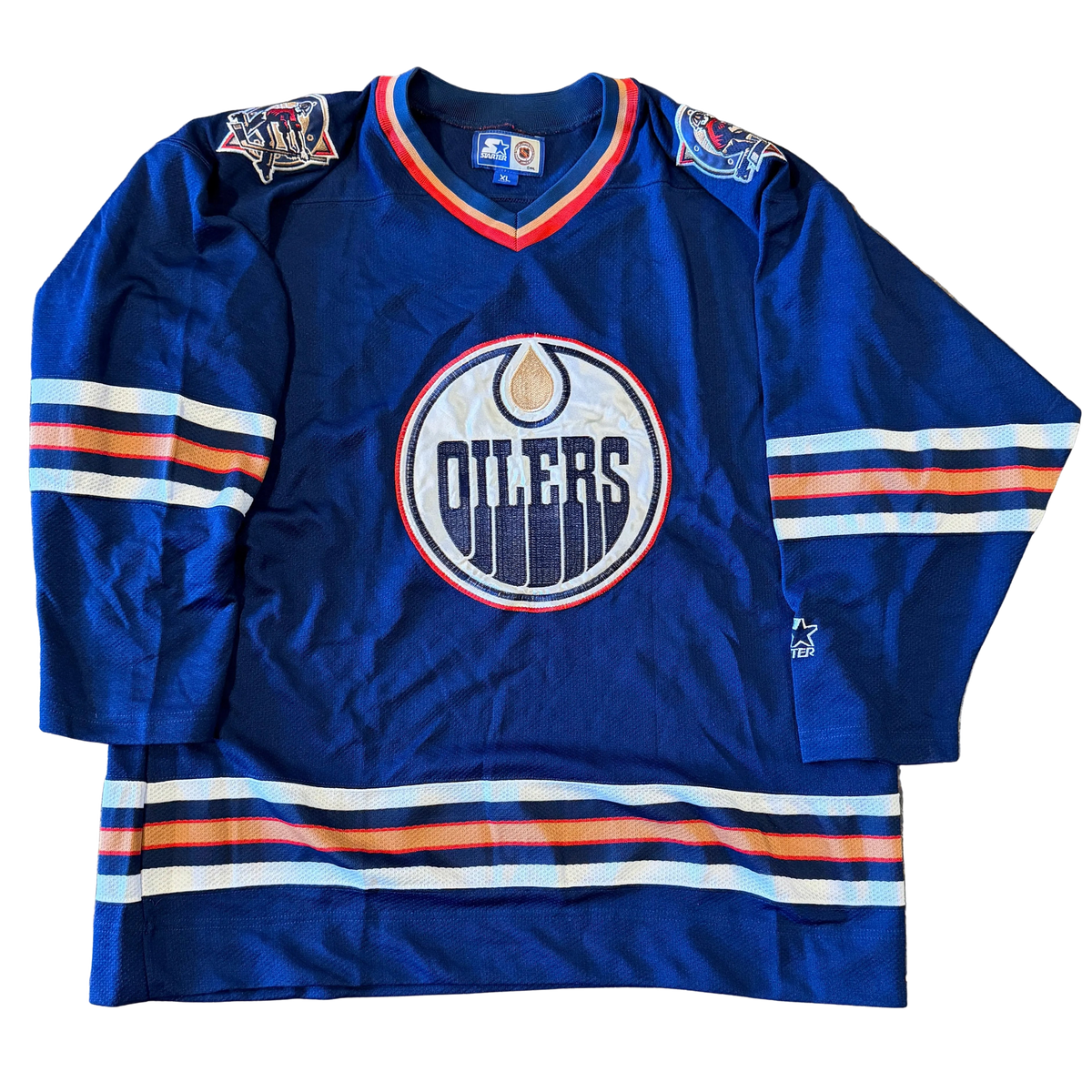 Vintage Edmonton Oilers "Starter" NHL Jersey