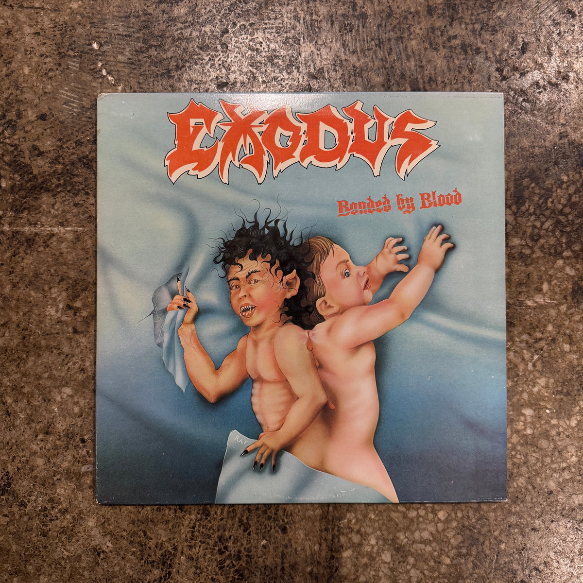 Vintage Exodus "Bonded By Blood" Torrid/Combat LP