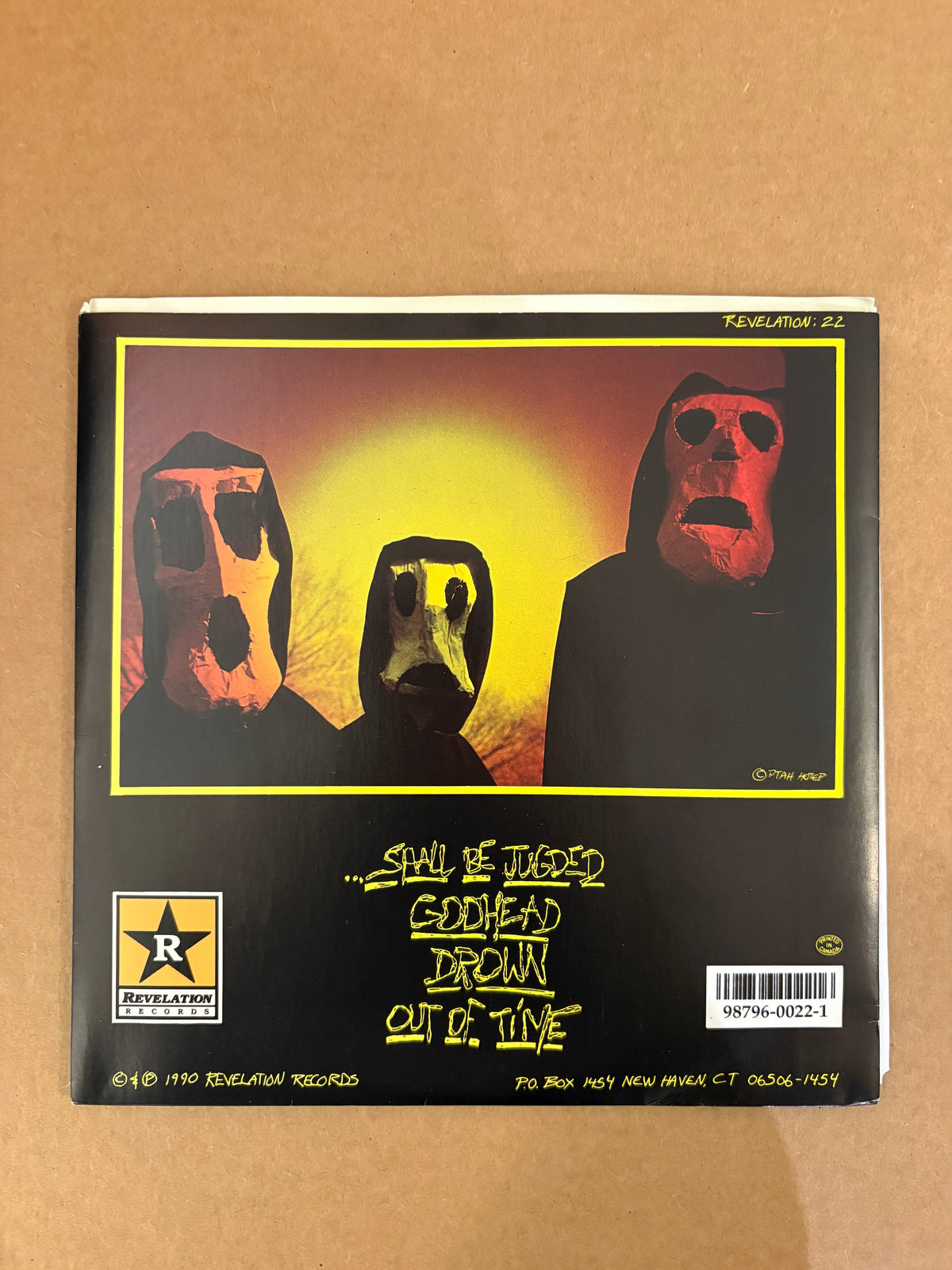 BURN - Shall Be Judged 7" Pink Vinyl - jointcustodydc