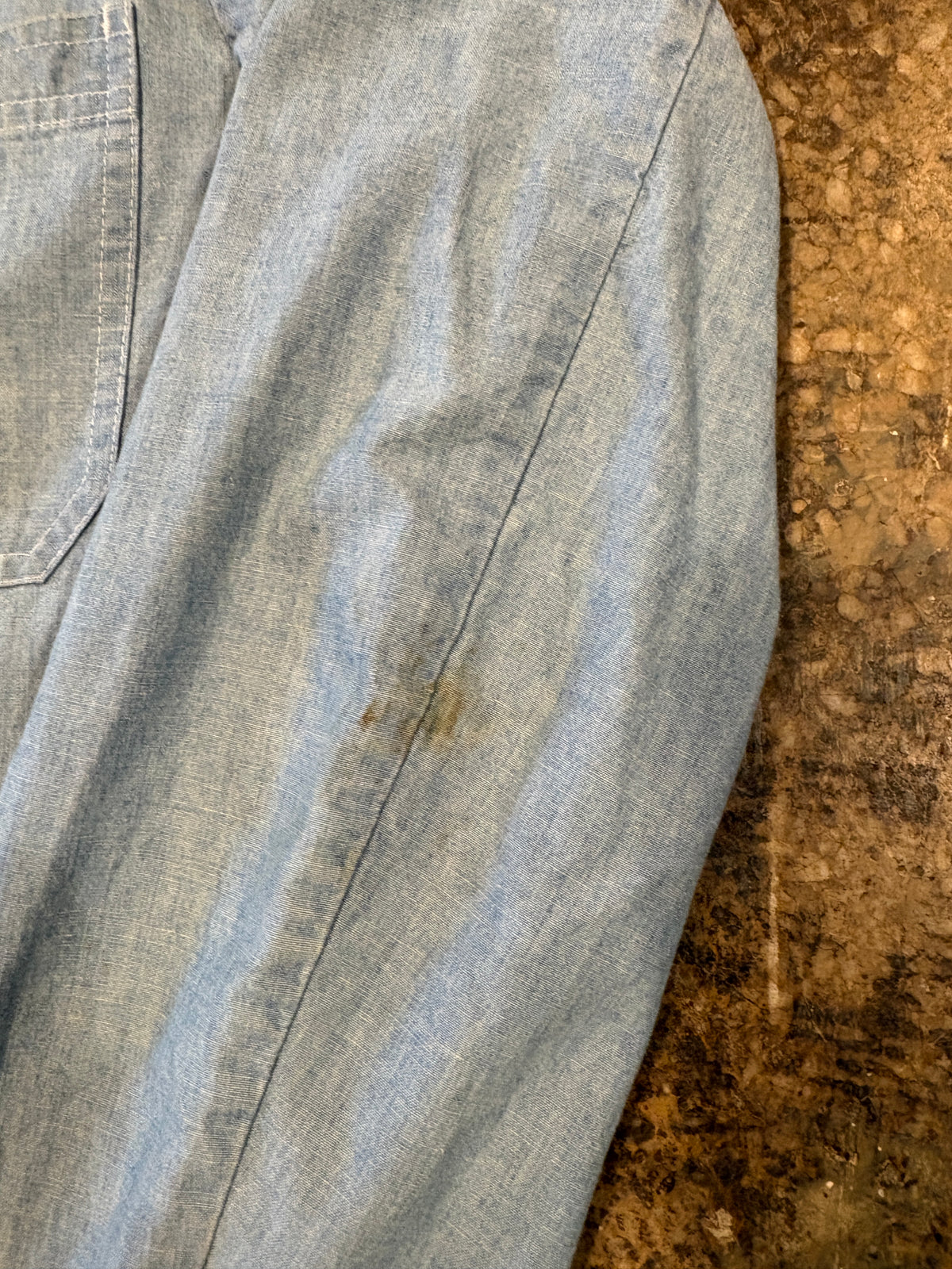 Vintage Polo Ralph Lauren Chambray Chore Jacket - jointcustodydc