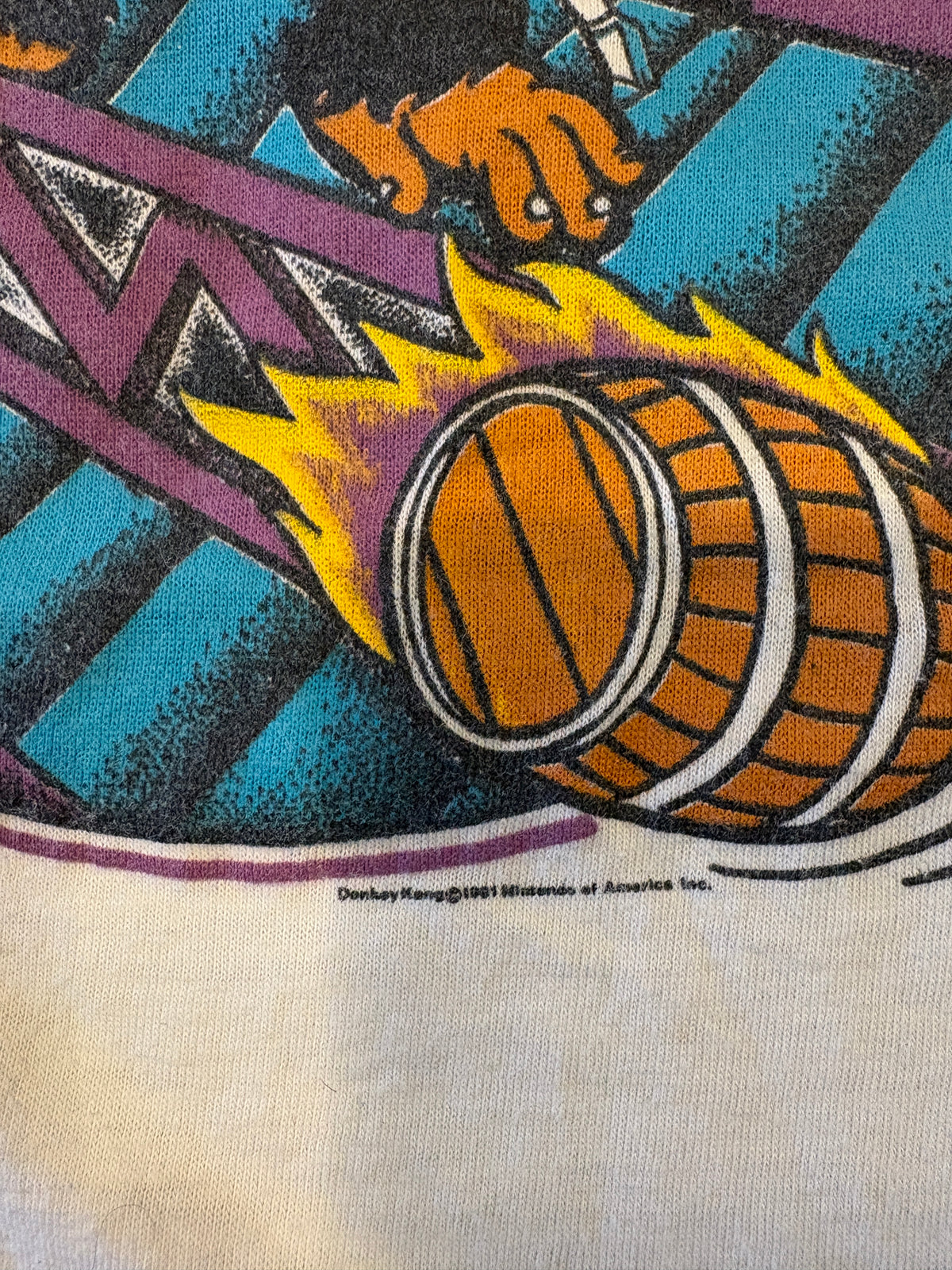 Vintage 1981 Donkey Kong Raglan Shirt