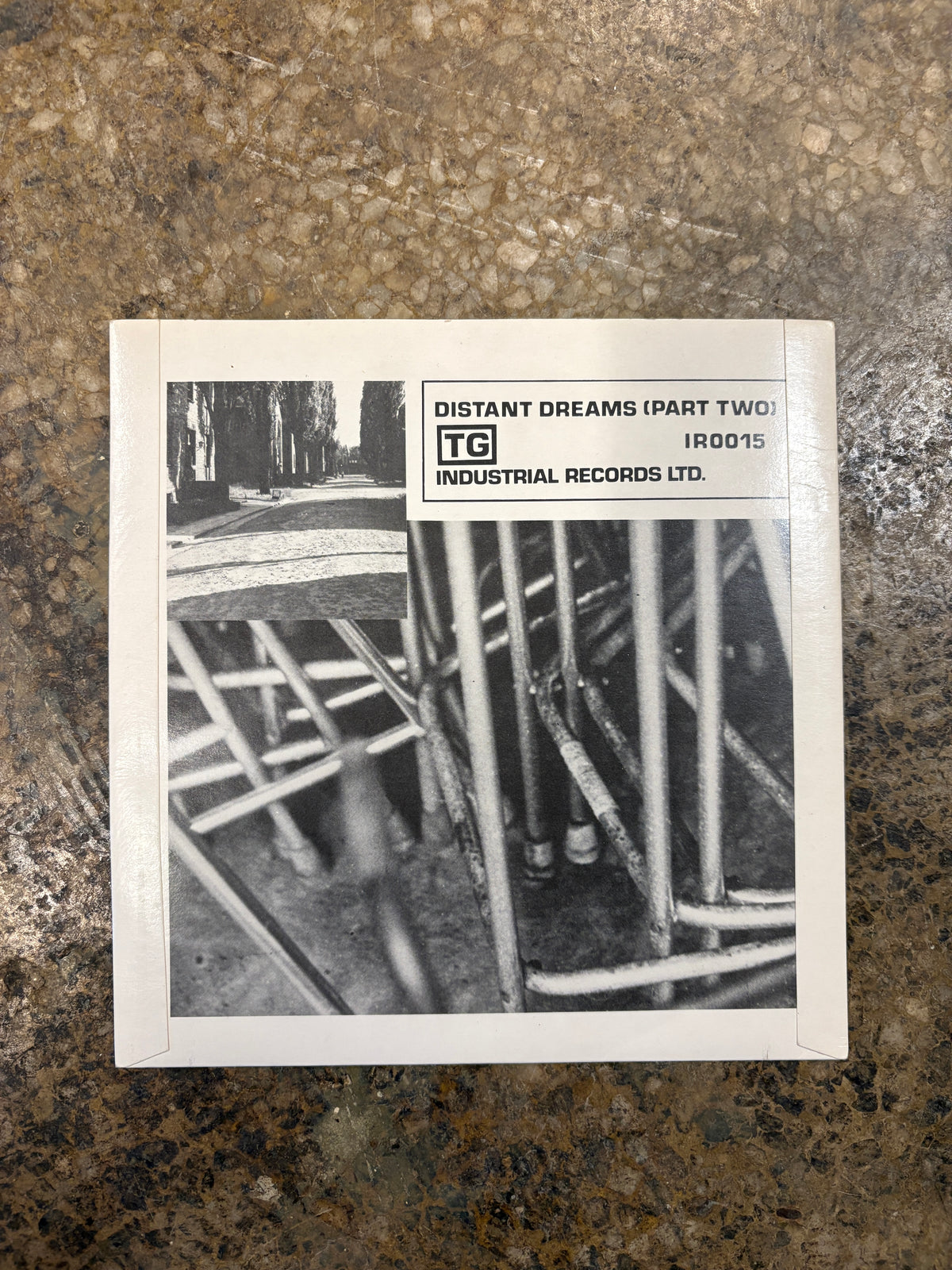 Throbbing Gristle - Adrenaline/Distant Dreams (Part Two) Industrial Records 7" - jointcustodydc