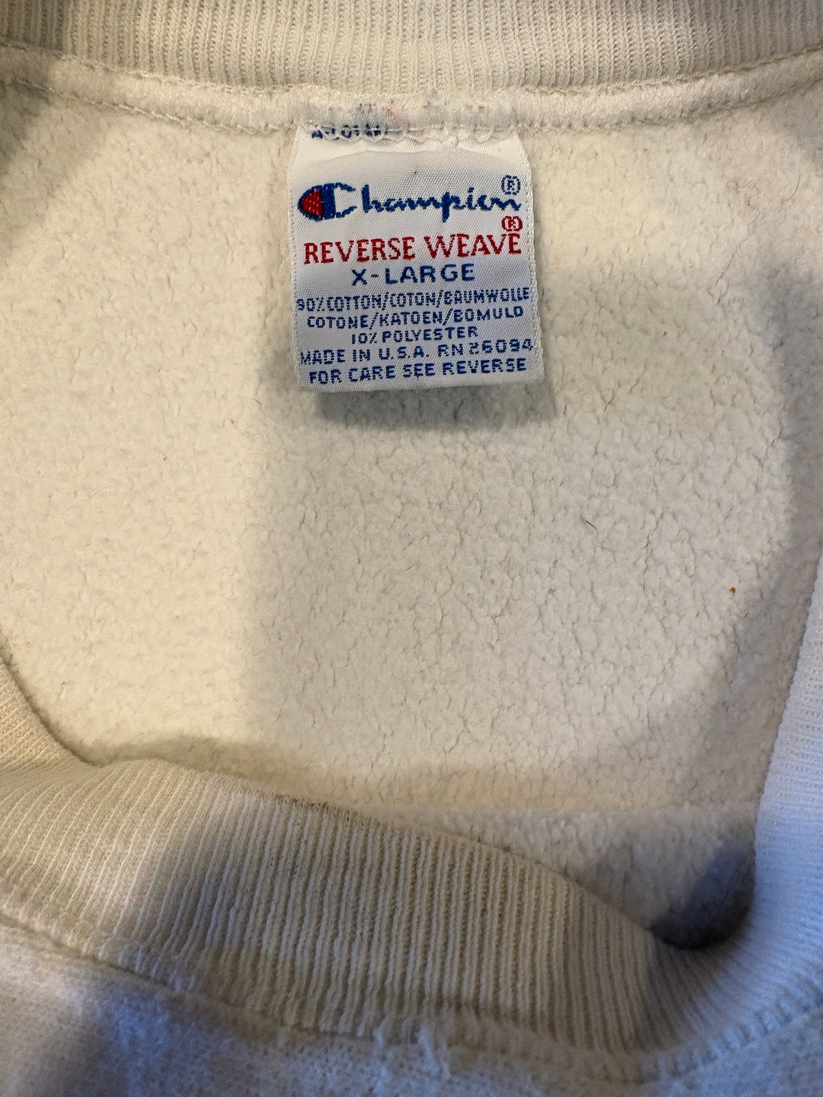 Vintage Clemson Tigers Champion Reverse Weave Crewneck Sweatshirt - jointcustodydc