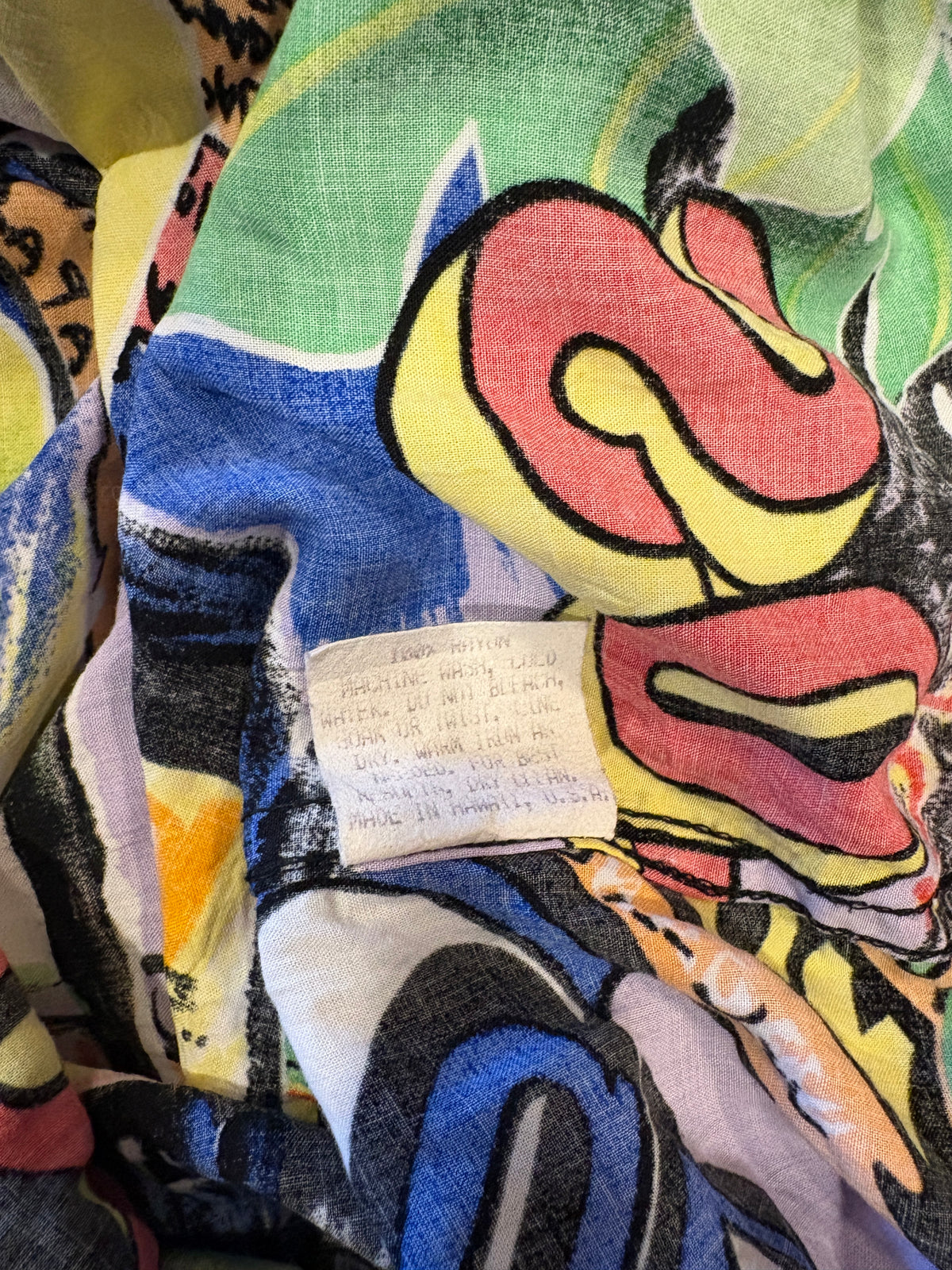 Vintage Jam's World "Cubano" Rayon Hawaiian Shirt - jointcustodydc