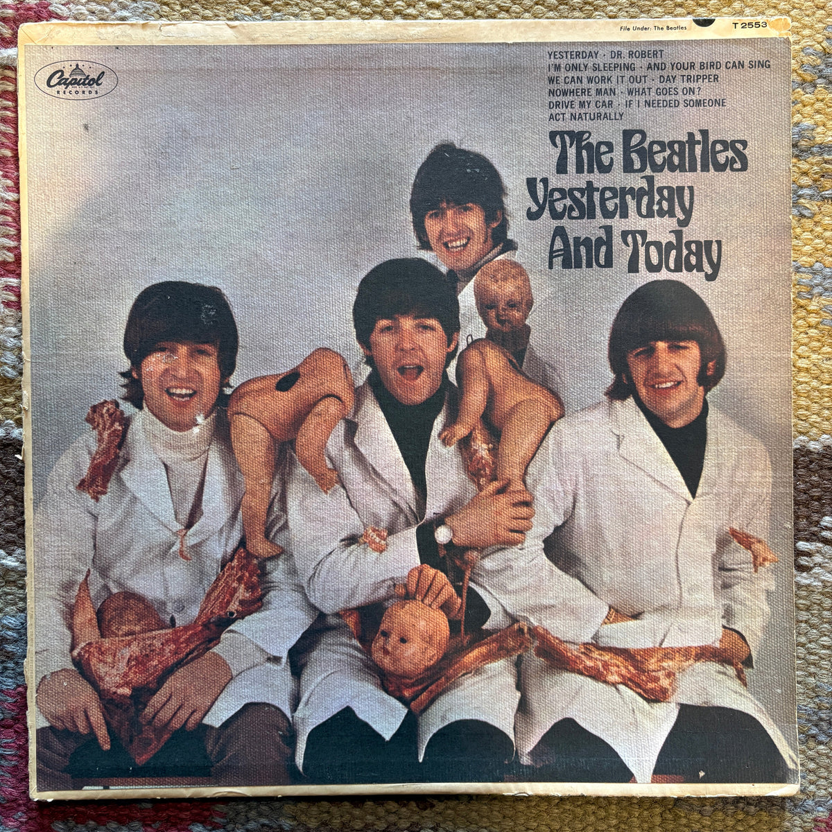 The Beatles “Yesterday And Today” 3rd State Butcher Cover LP - Mono/Scranton