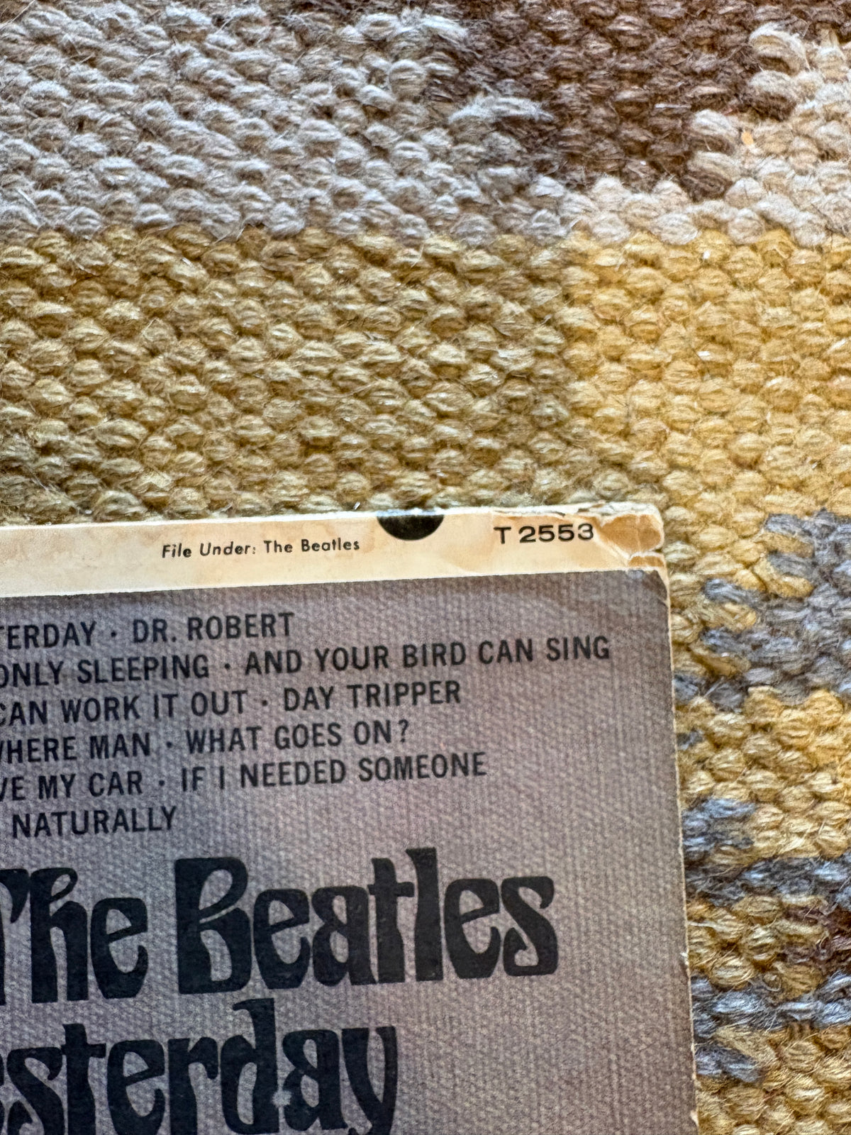 The Beatles “Yesterday And Today” 3rd State Butcher Cover LP - Mono/Scranton