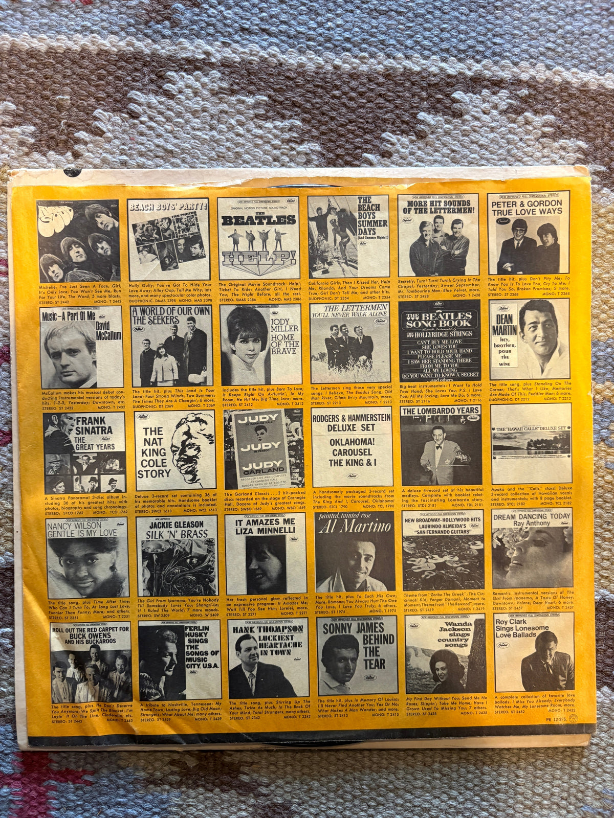 The Beatles “Yesterday And Today” 3rd State Butcher Cover LP - Mono/Scranton