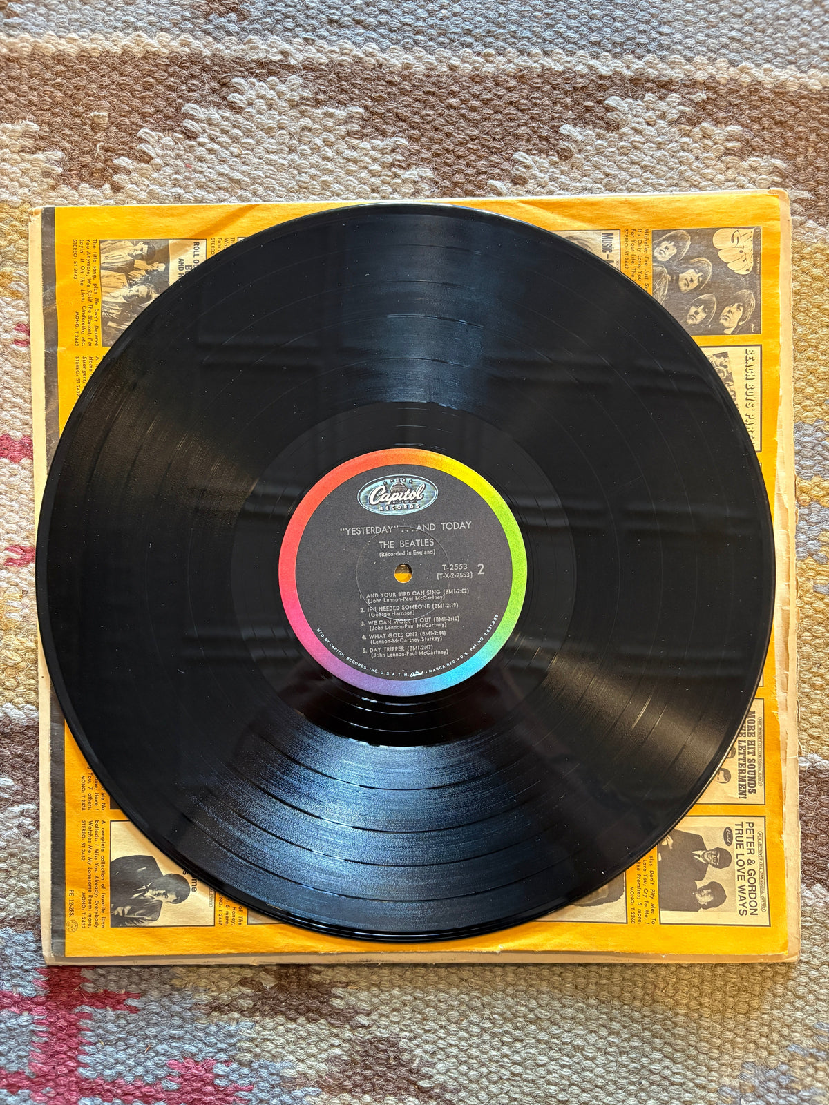 The Beatles “Yesterday And Today” 3rd State Butcher Cover LP - Mono/Scranton