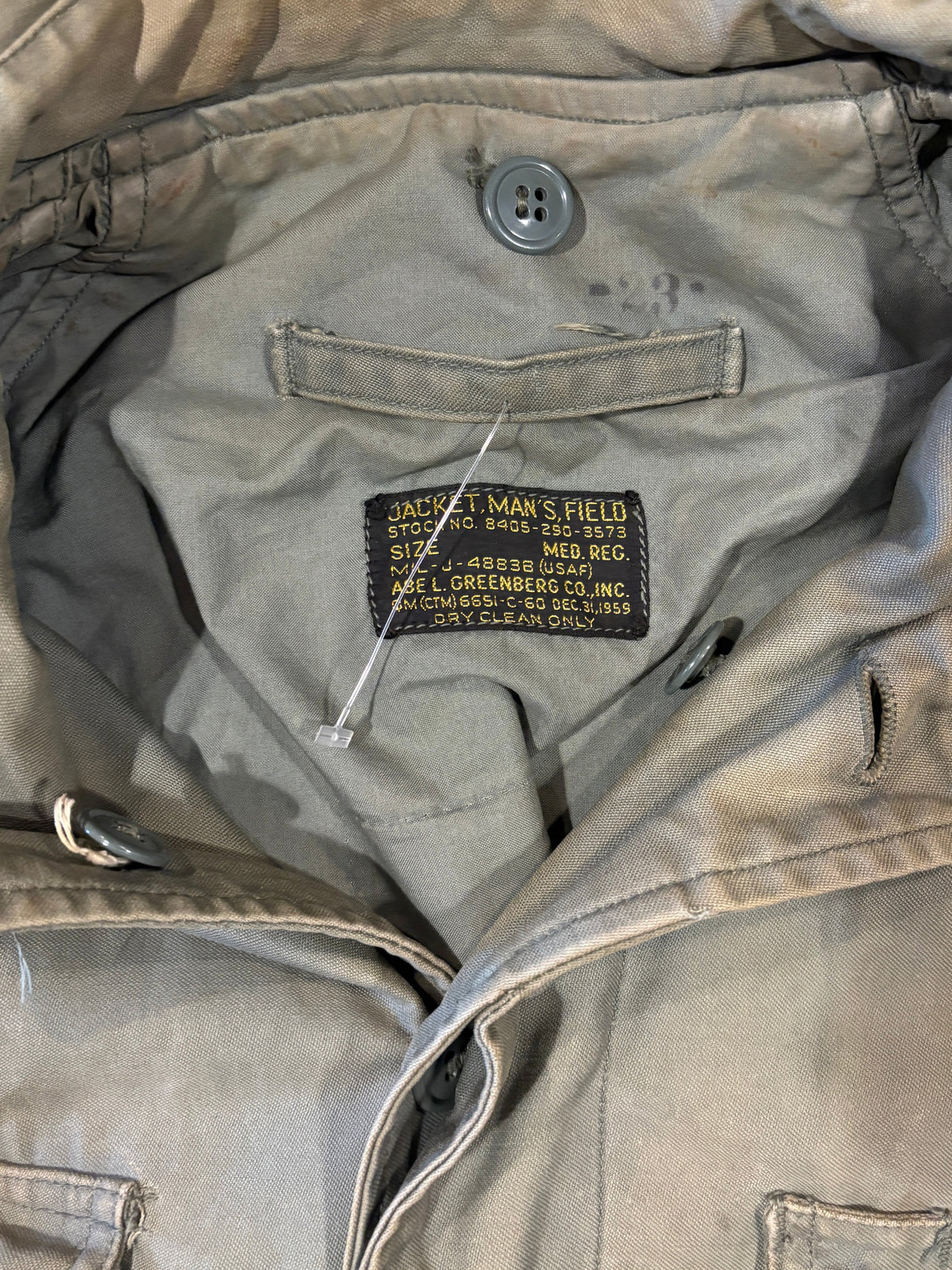 Vintage U.S. Air Force M65 Hooded Field Jacket