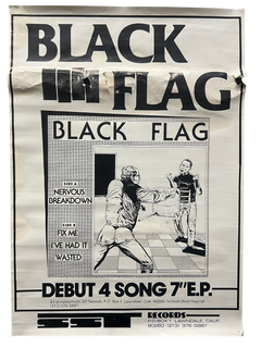 Vintage Black Flag 