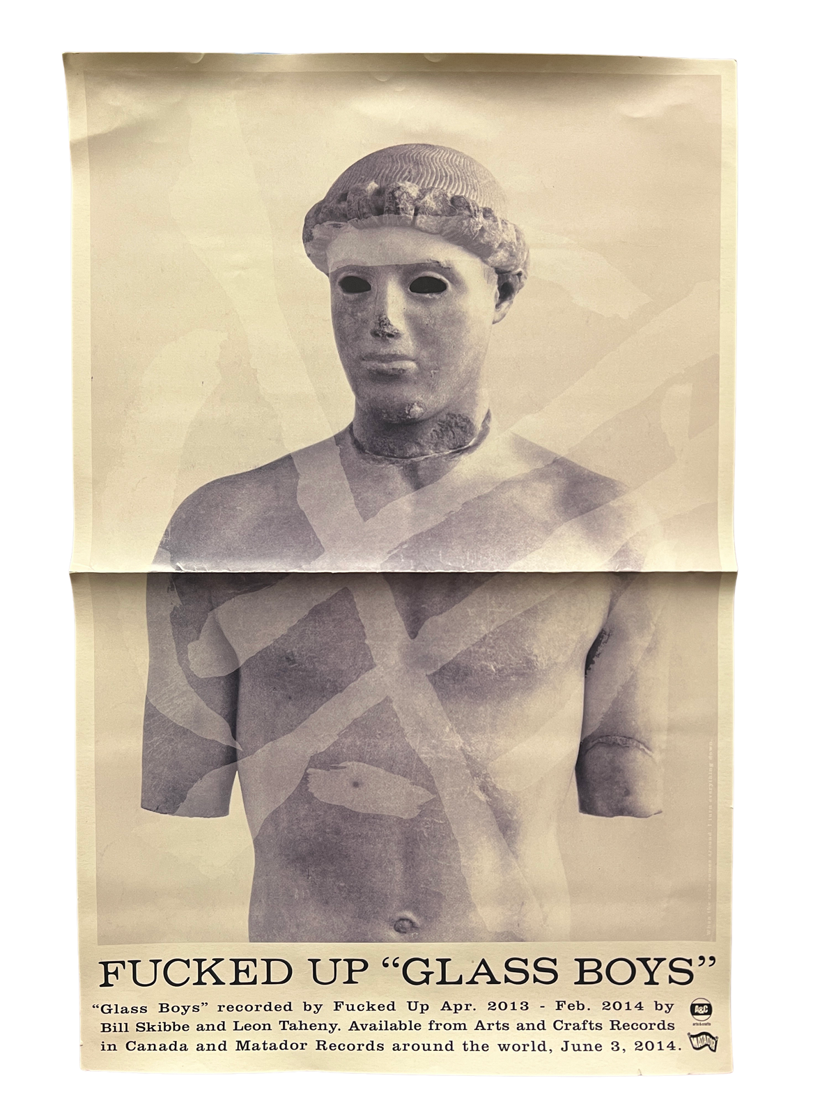 Fucked Up &quot;Glass Boys&quot; Double-Sided Promo Poster