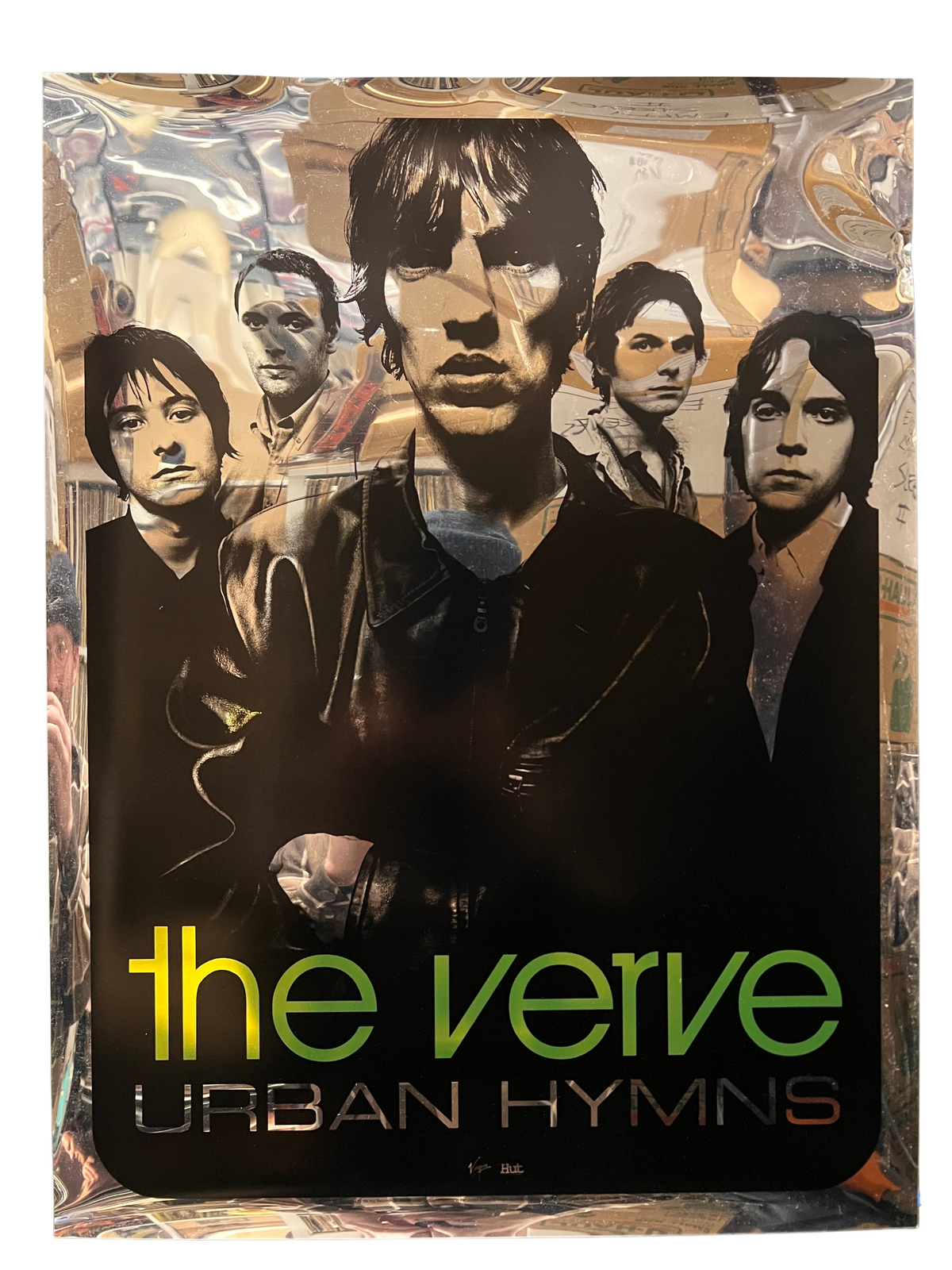 Vintage The Verve &quot;Urban Hymns&quot; Promo Poster &#39;97