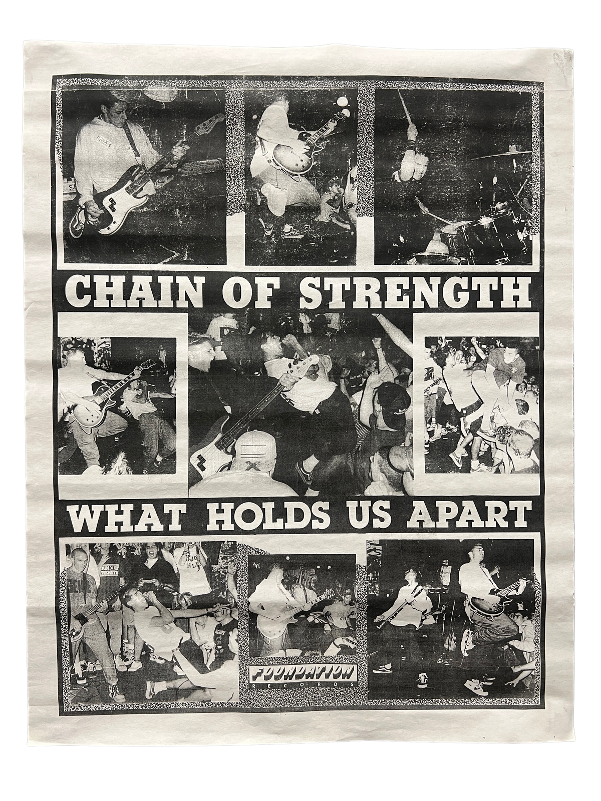 Vintage Chain of Strength &quot;What Holds Us Apart&quot; Fan Made Poster